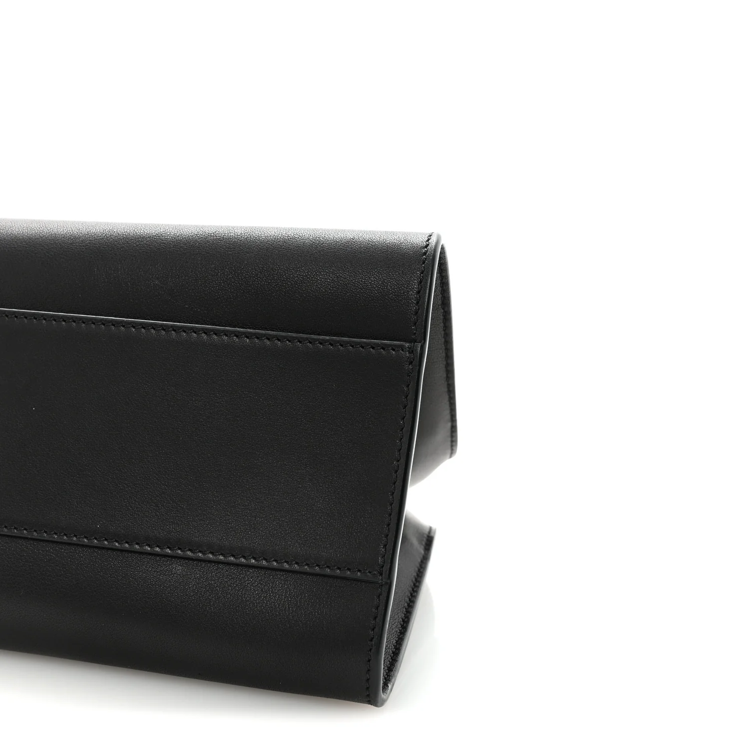 Smooth Calfskin Peggy Bag Black - Image 9