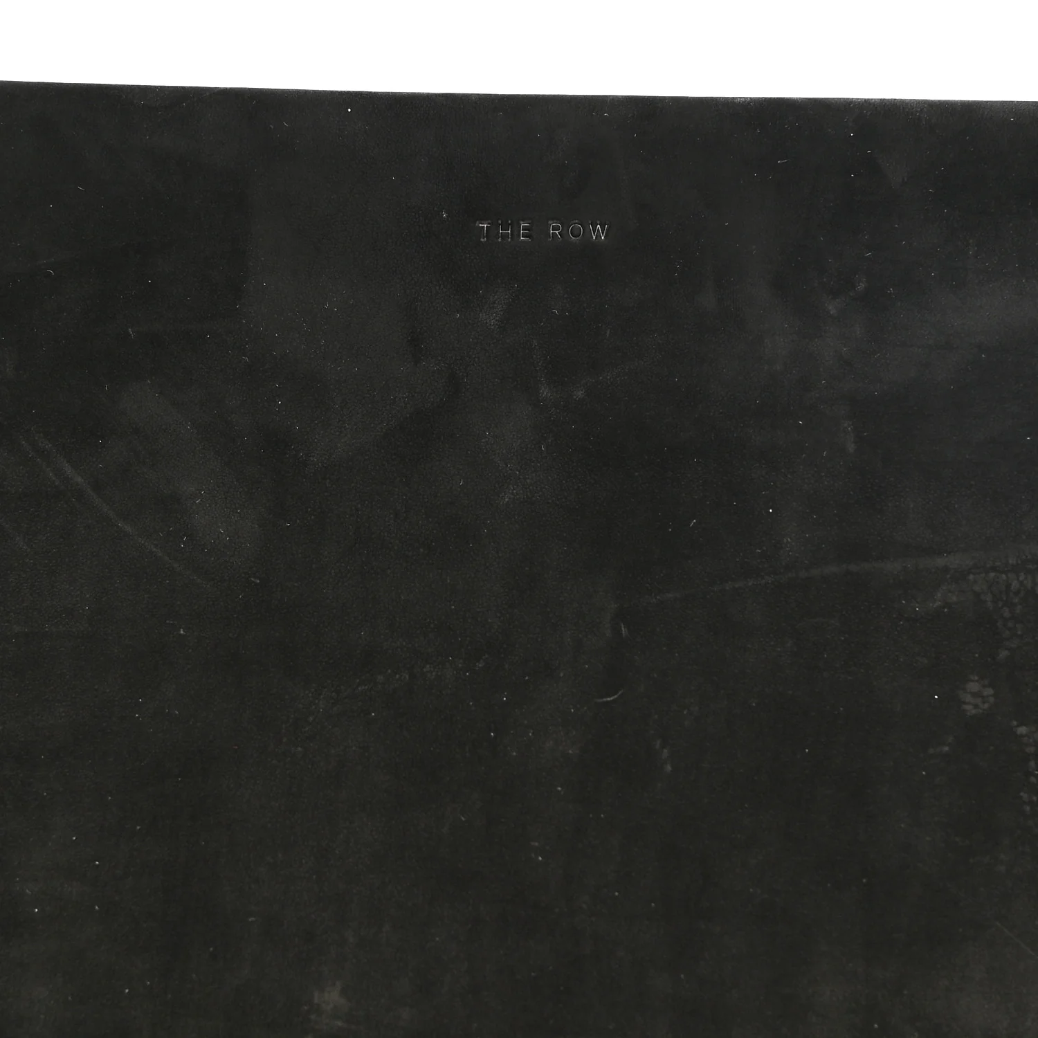 Suede Calfskin Medium N/S Park Tote Black - Image 7