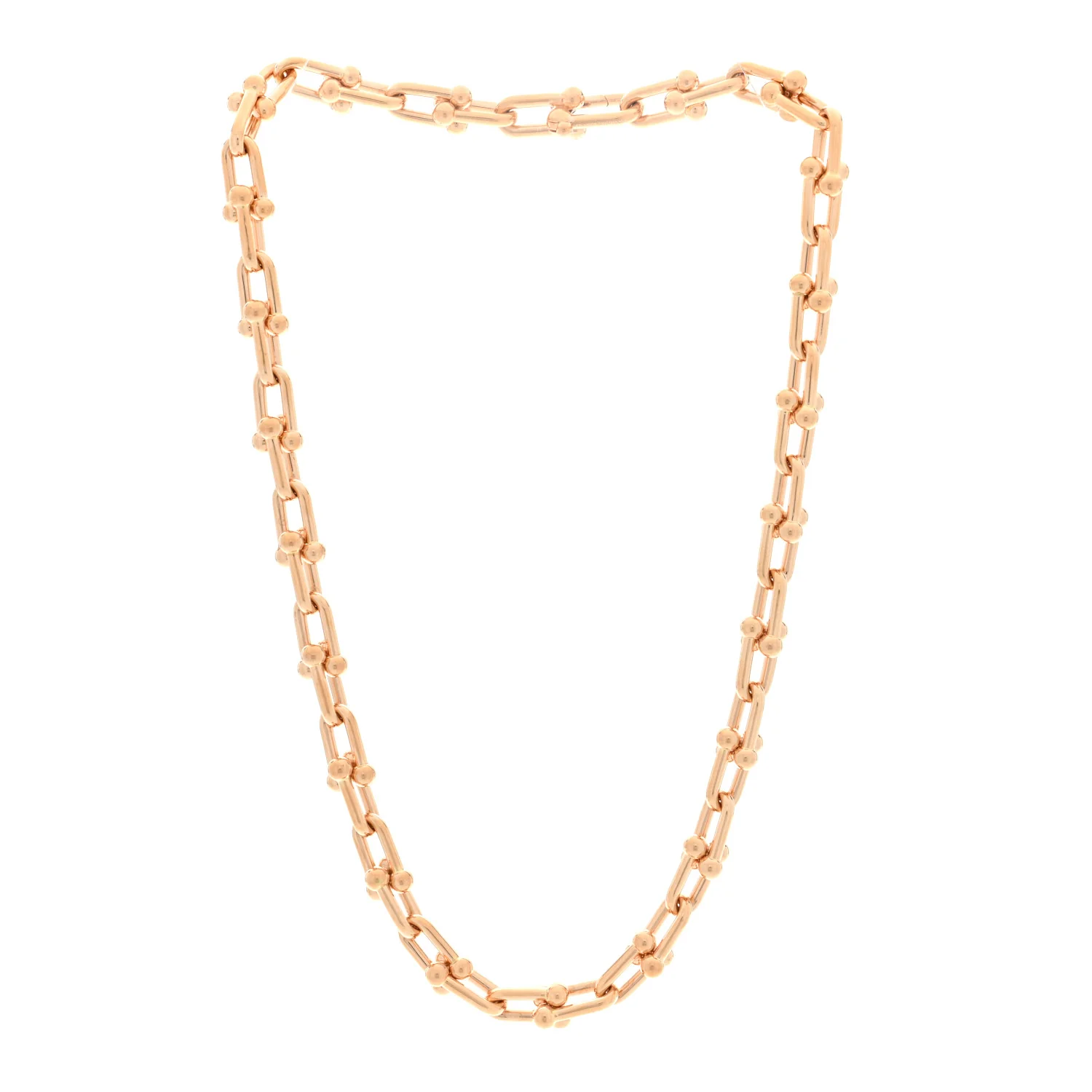 18K Rose Gold Medium HardWear Link Necklace - Image 3