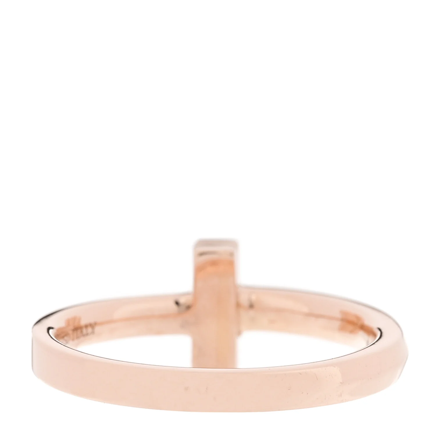 18K Rose Gold T T1 Ring 52 6 - Image 3