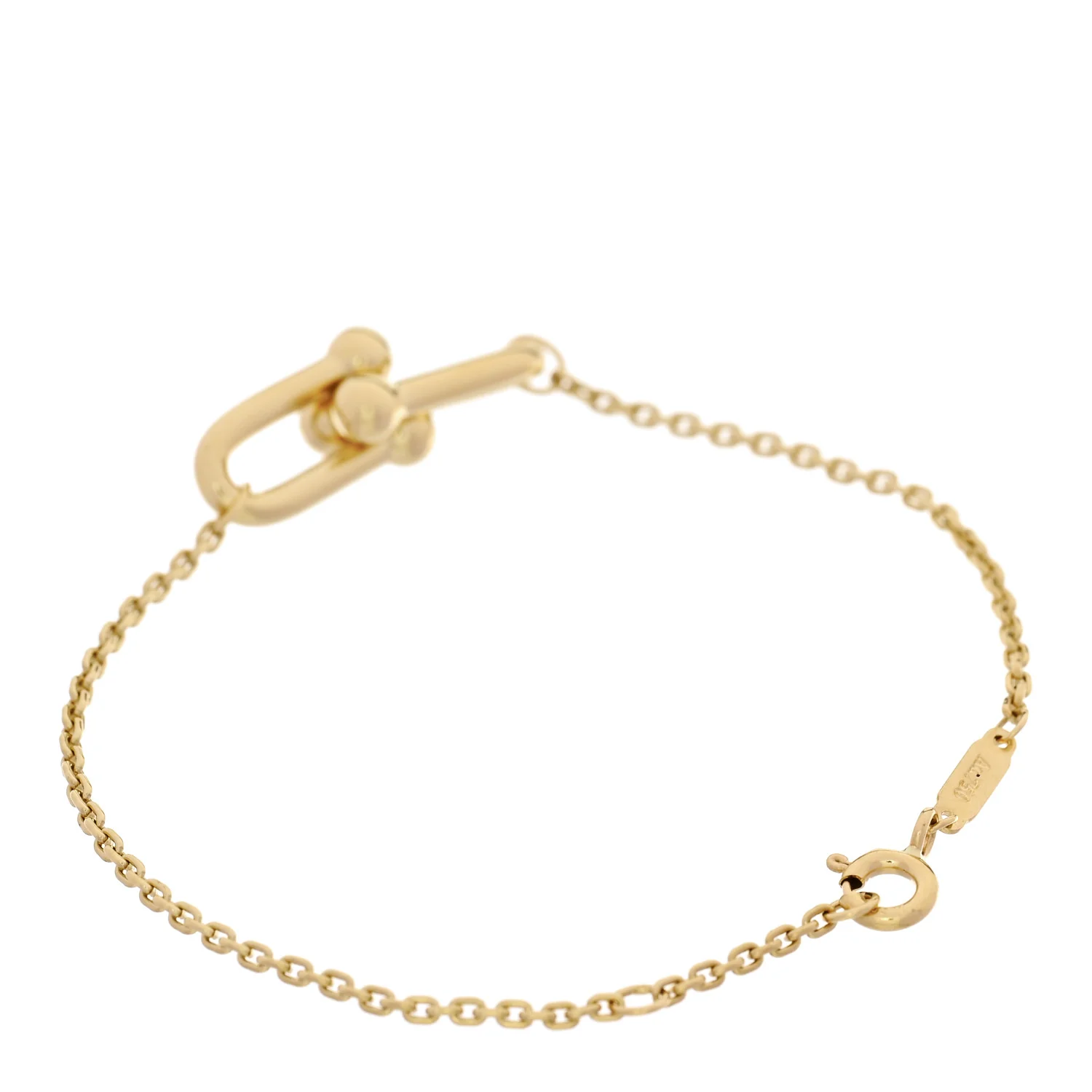18K Yellow Gold HardWear Double Link Bracelet - Image 2