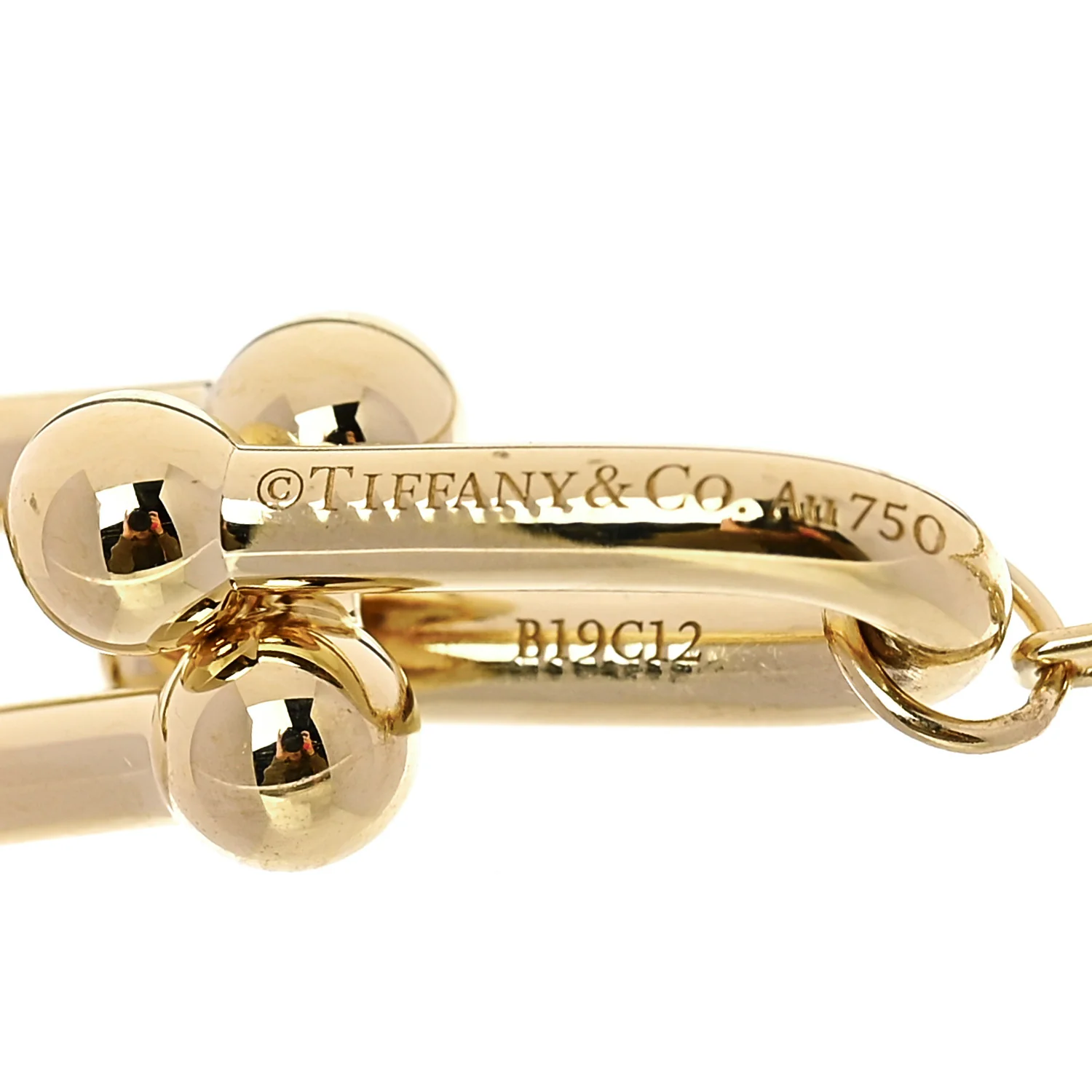 18K Yellow Gold HardWear Double Link Bracelet - Image 3