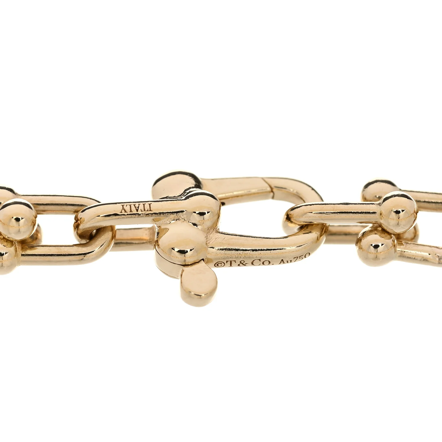 18K Yellow Gold Micro HardWear Link Bracelet - Image 3