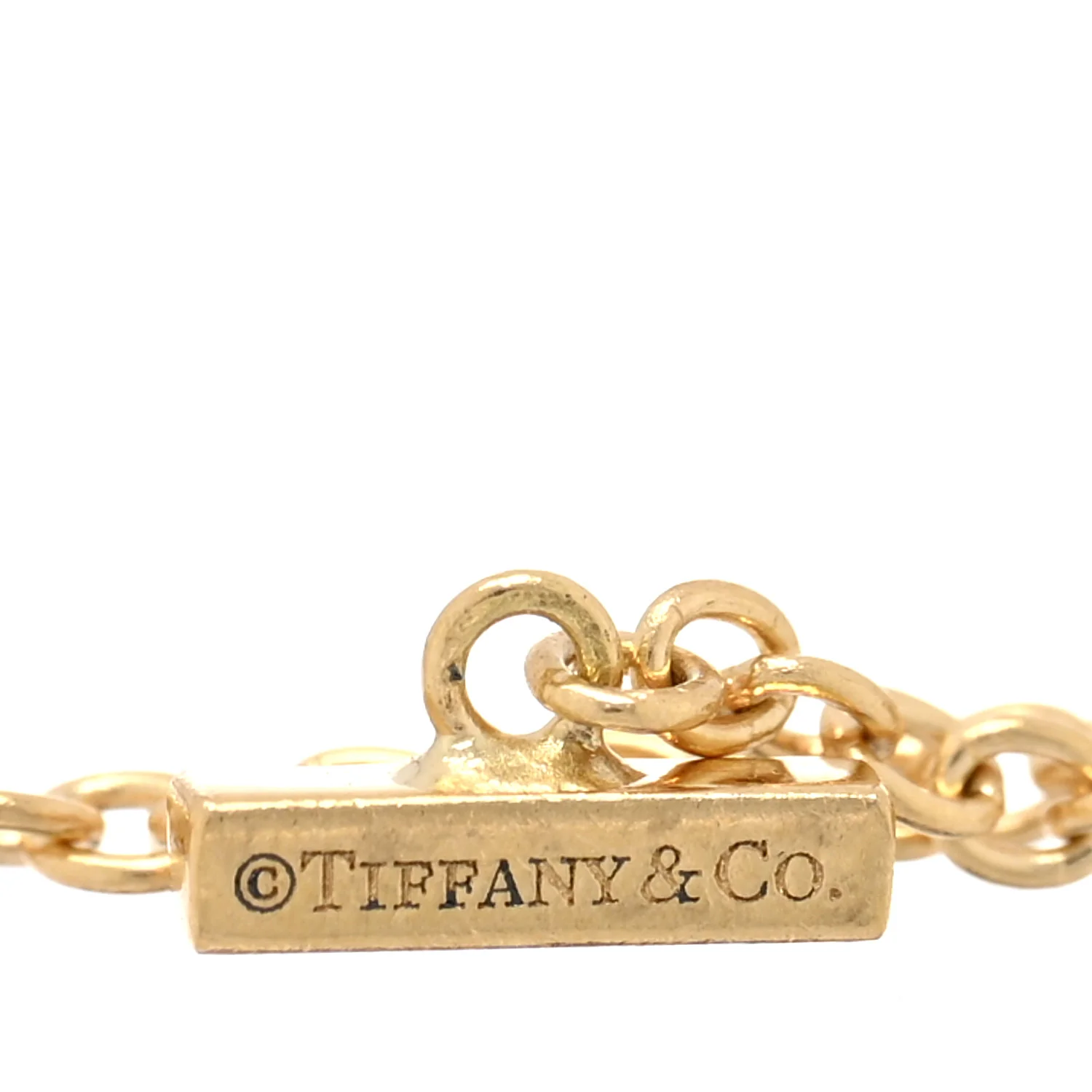 18K Yellow Gold T Smile Bracelet - Image 3