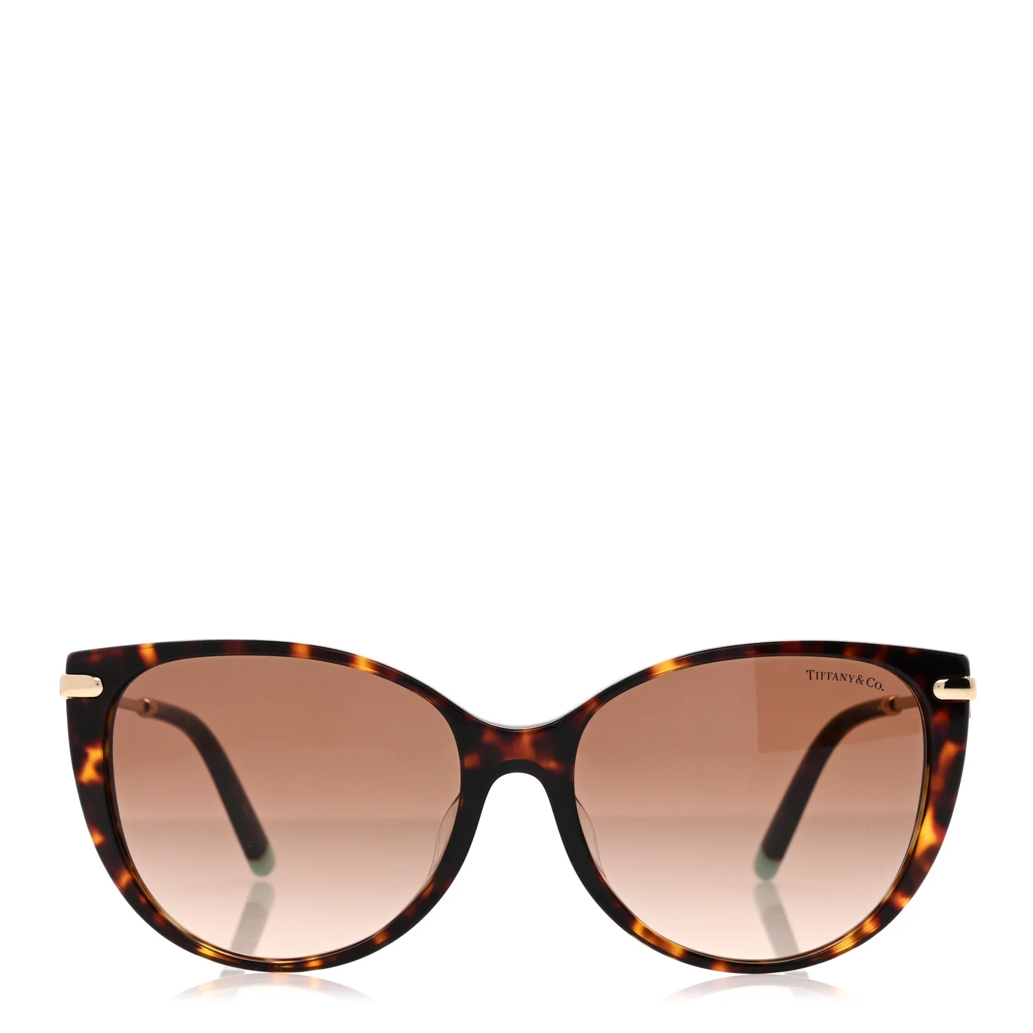 Acetate Metal Mother of Pearl T Wire Sunglasses TF4178-F Havana Brown - Image 2