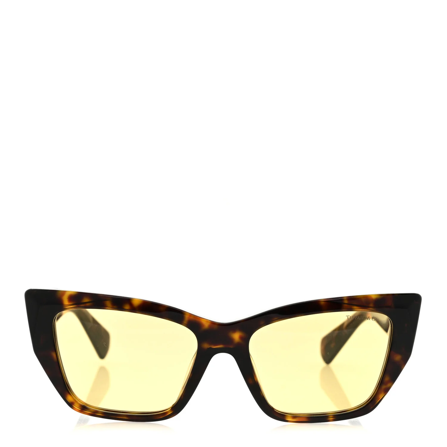 Acetate Tortoise Sunglasses TF4230 Brown Yellow - Image 2