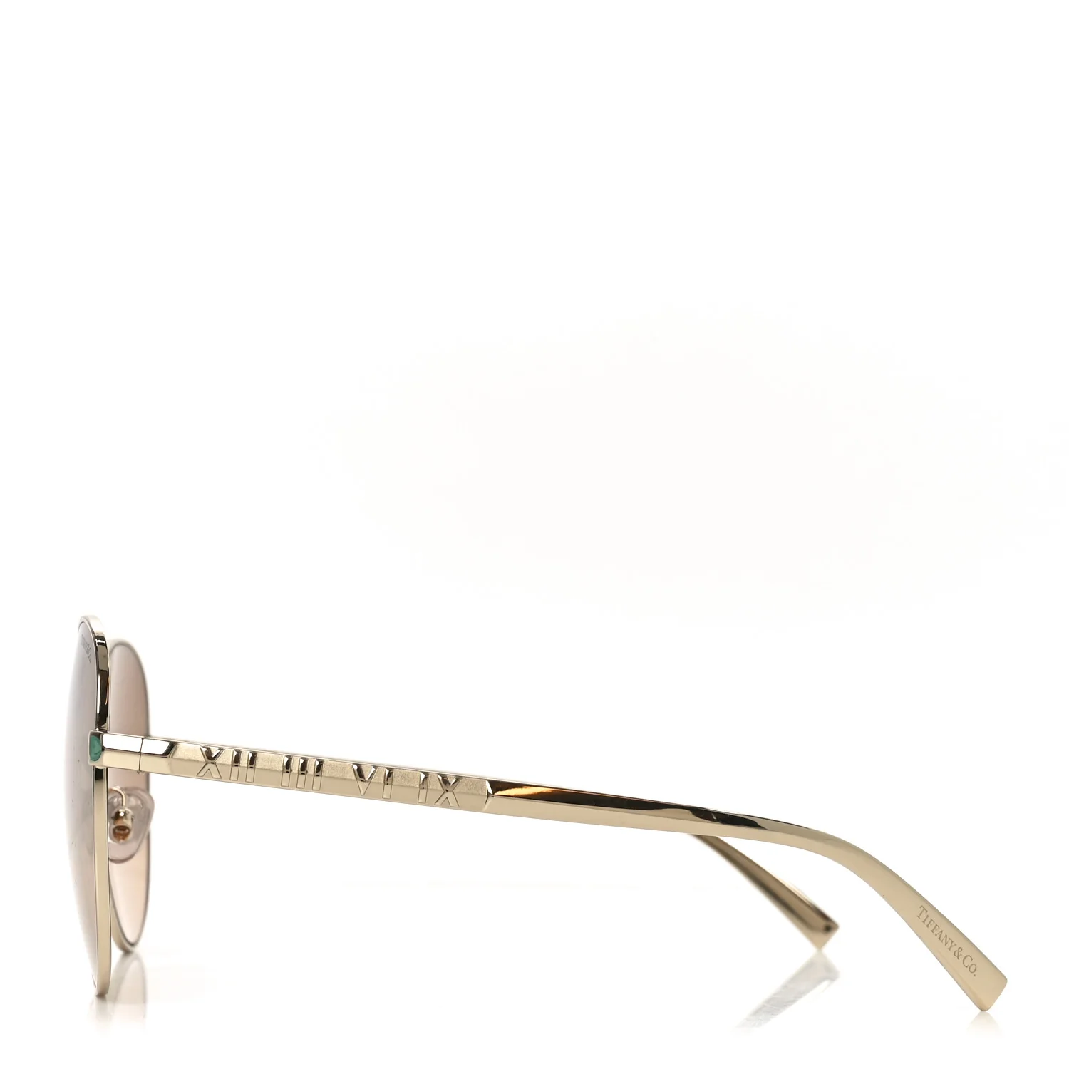 Atlas Round Sunglasses TF 3079 Gold - Image 3