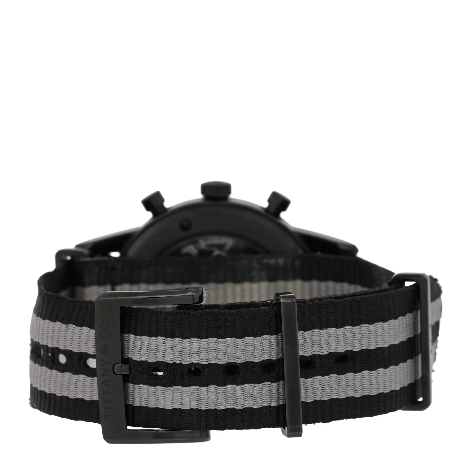 DLC Stainless Steel Nylon 40mm CT60 Automatic Watch Black - Image 3