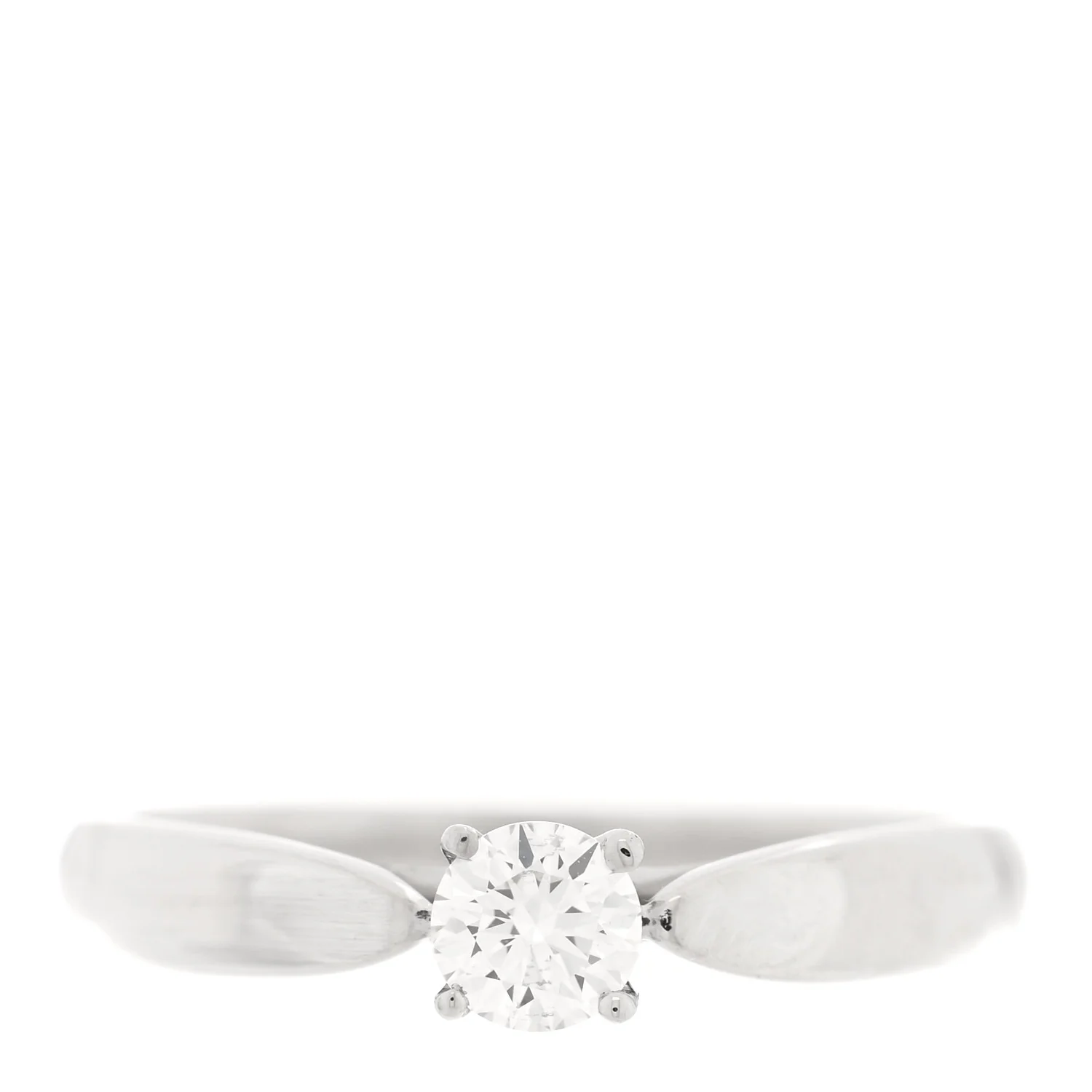 Platinum Diamond .19ct Harmony Solitaire Engagement Ring 47 4