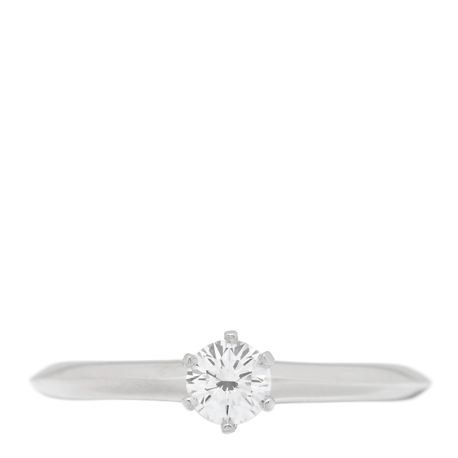 Platinum Diamond .23ct Solitaire Engagement Ring 49 5