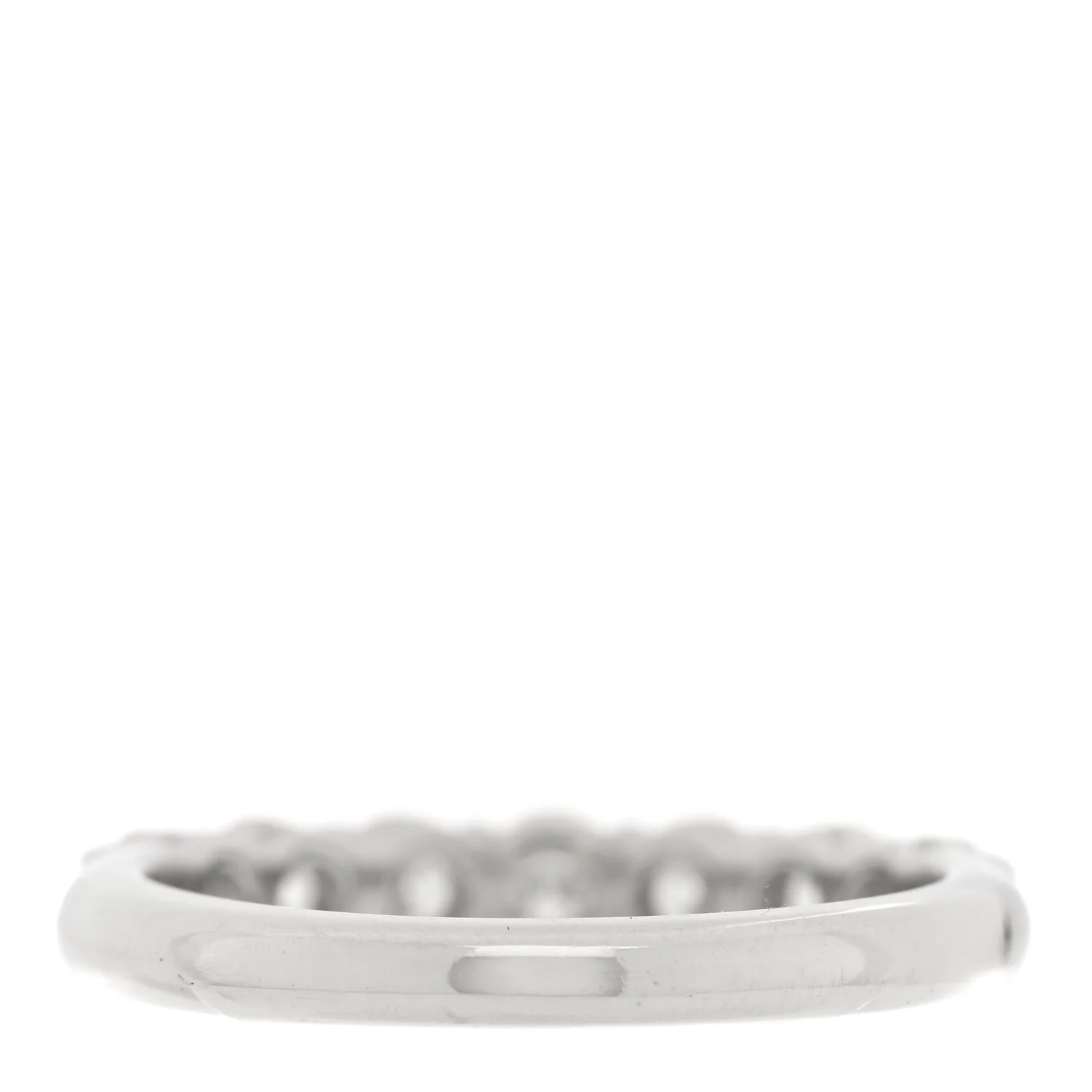 Platinum Diamond .91ctw 3.5mm Embrace Band Ring 53 6.5 - Image 3