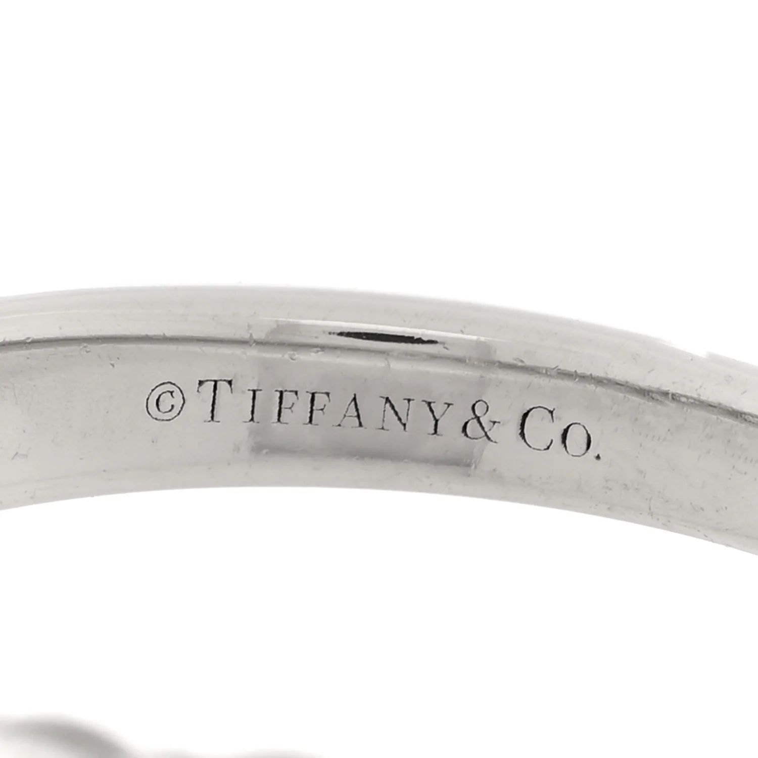 Platinum Diamond .91ctw 3.5mm Embrace Band Ring 53 6.5 - Image 4