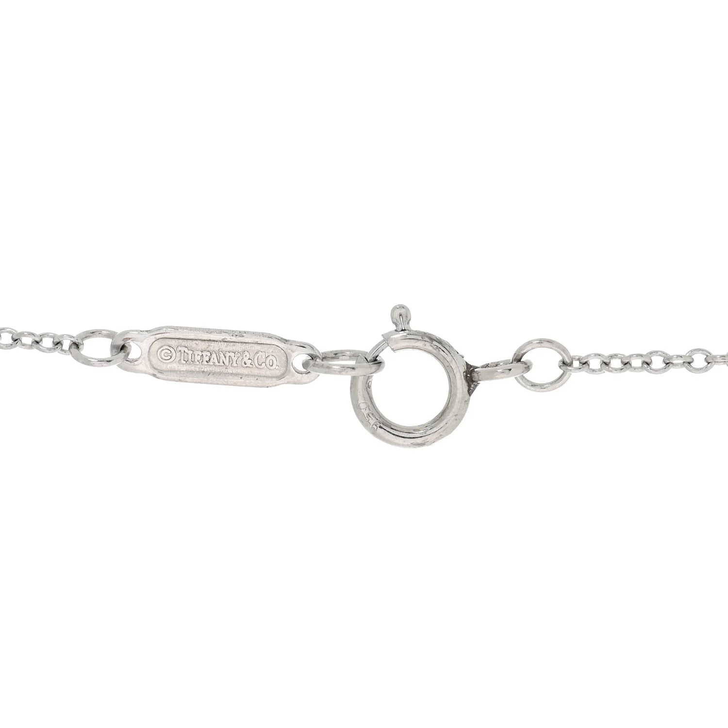 Platinum Diamond Large Metro Heart Pendant Necklace - Image 4