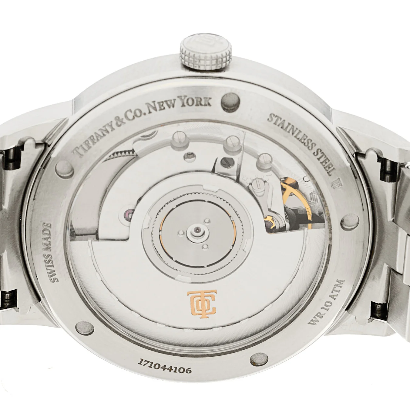 Stainless Steel 34mm CT60 3-Hand Automatic Watch Grey - Image 4