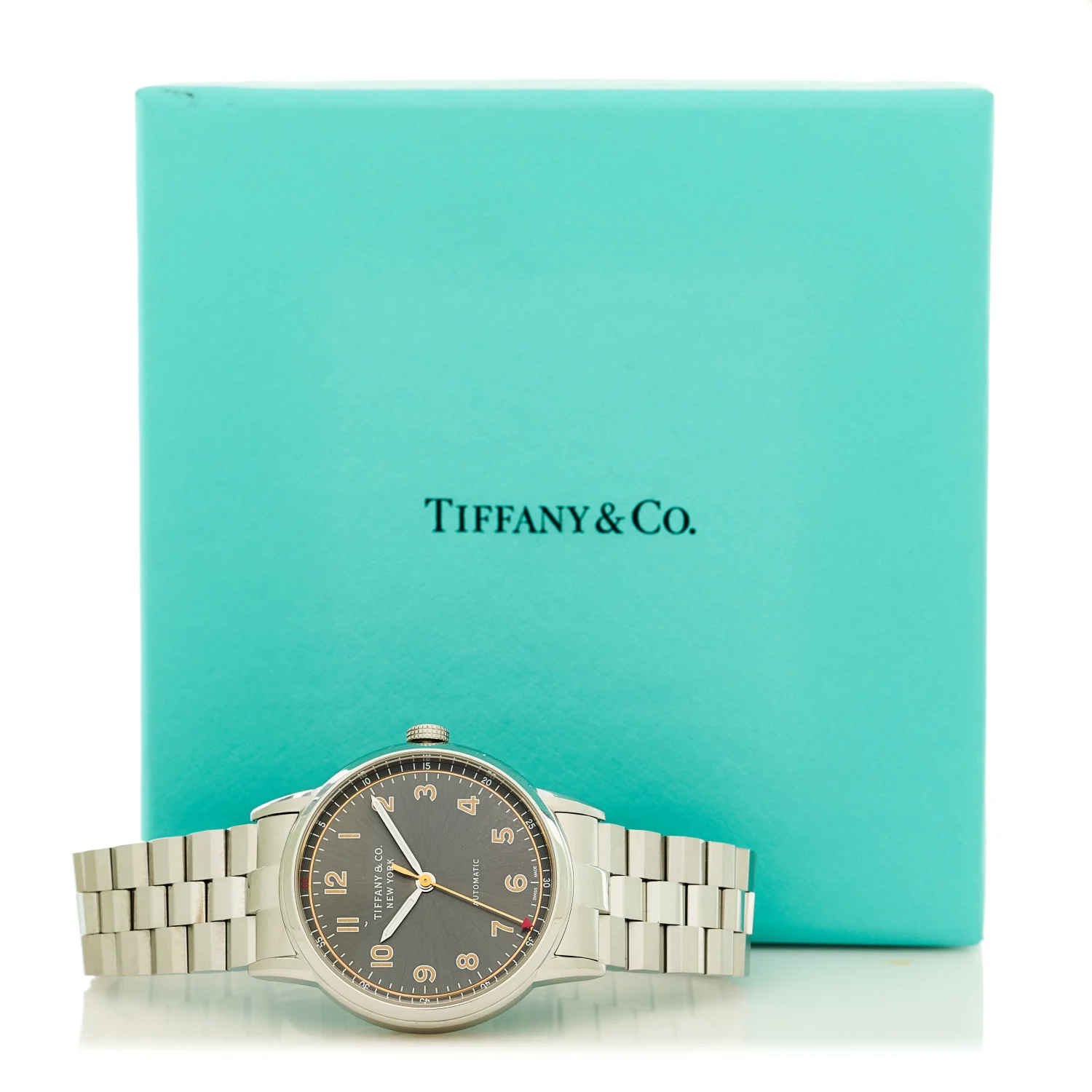 Stainless Steel 34mm CT60 3-Hand Automatic Watch Grey - Image 5