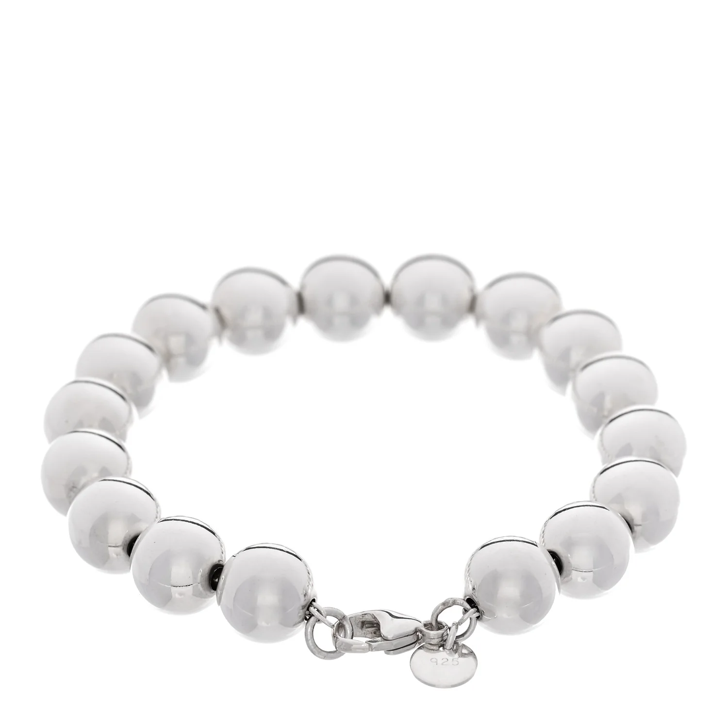 Sterling Silver 10mm HardWear Ball Bracelet - Image 2