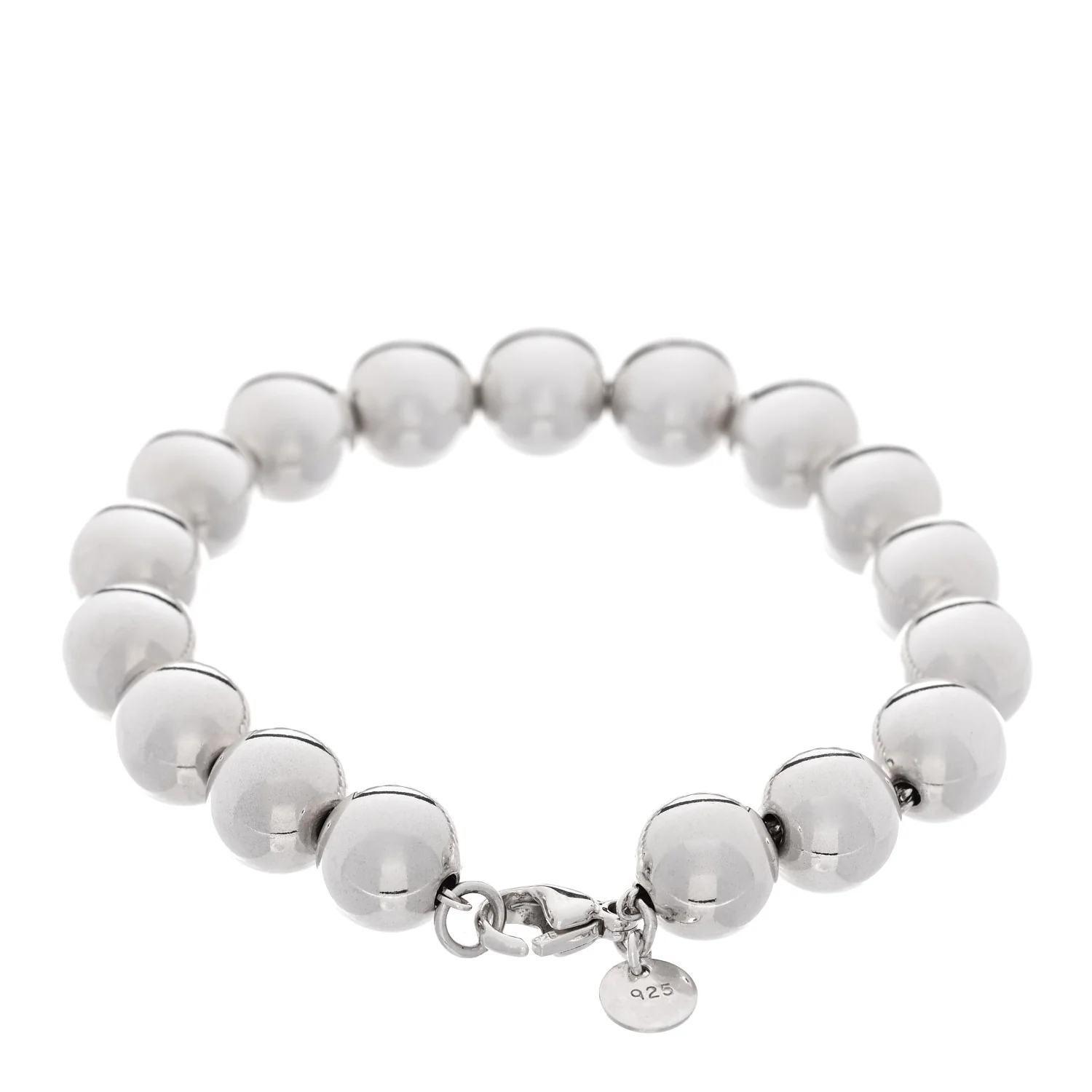 Sterling Silver 10mm HardWear Ball Bracelet - Image 2