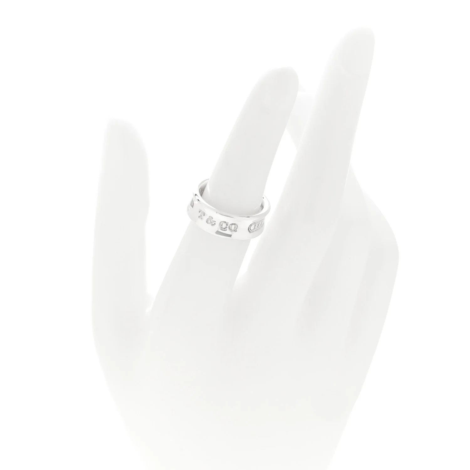 Sterling Silver 1837 Band Ring 50 5.5 - Image 2