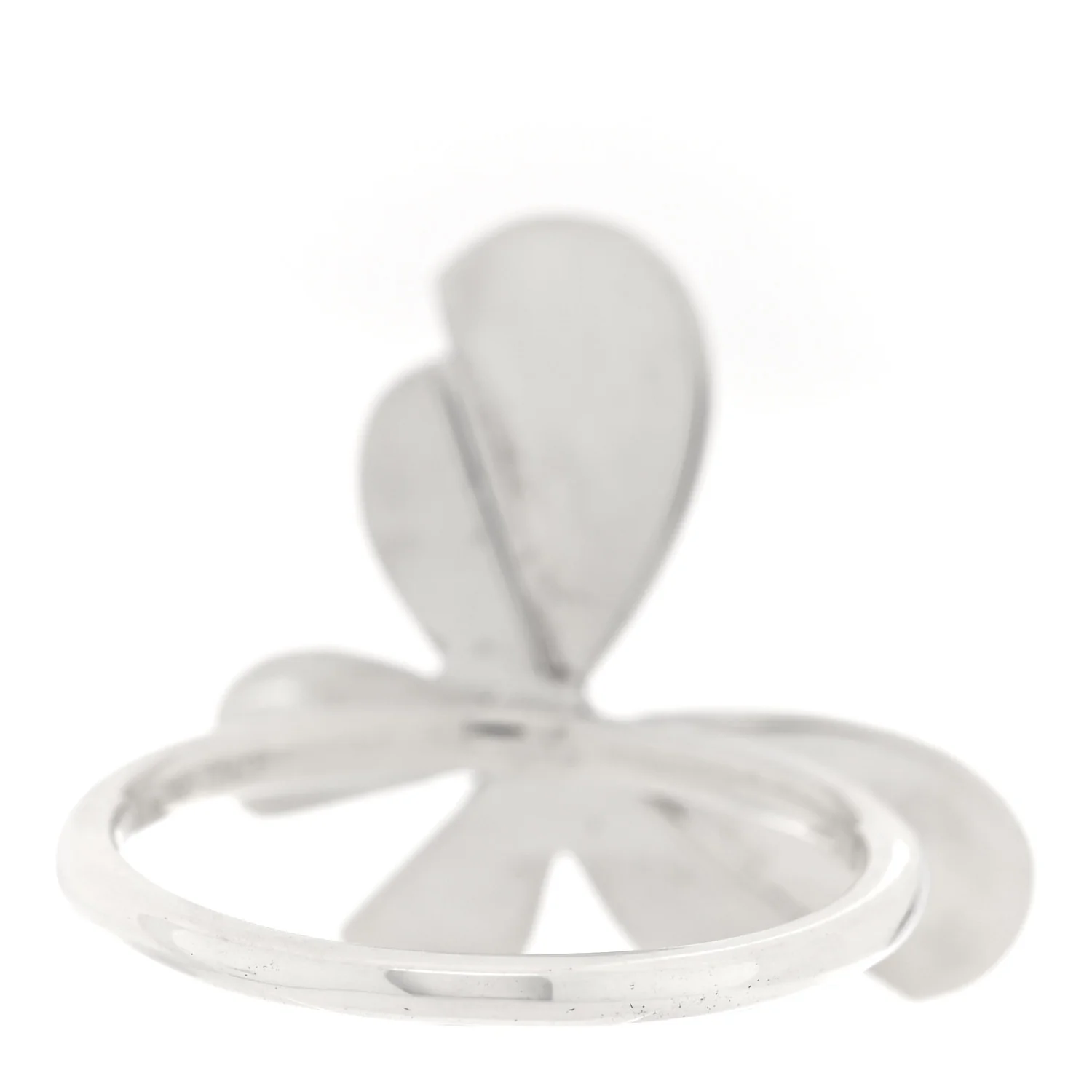 Sterling Silver 18K Rose Gold Return to Tiffany Love Bugs Butterfly Ring 49 5 - Image 3
