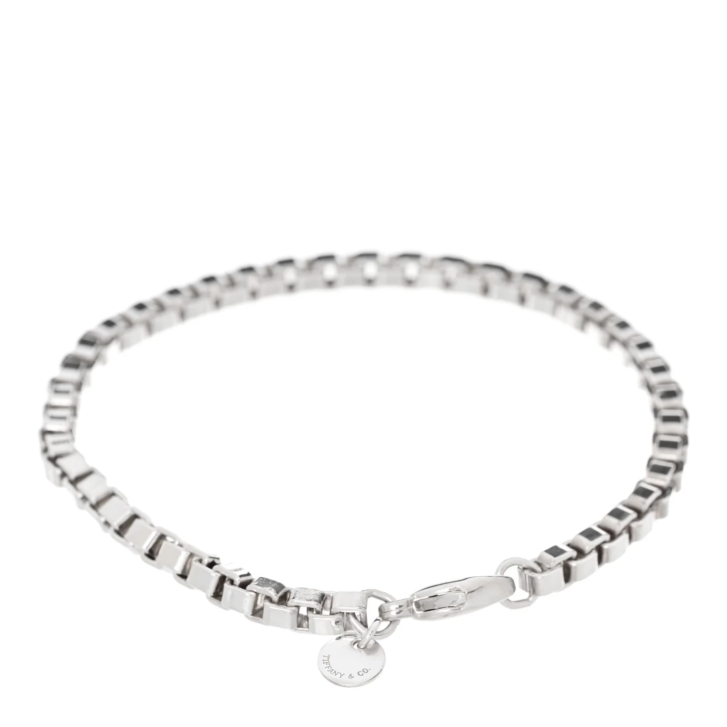 Sterling Silver 4mm Venetian Link Bracelet - Image 2