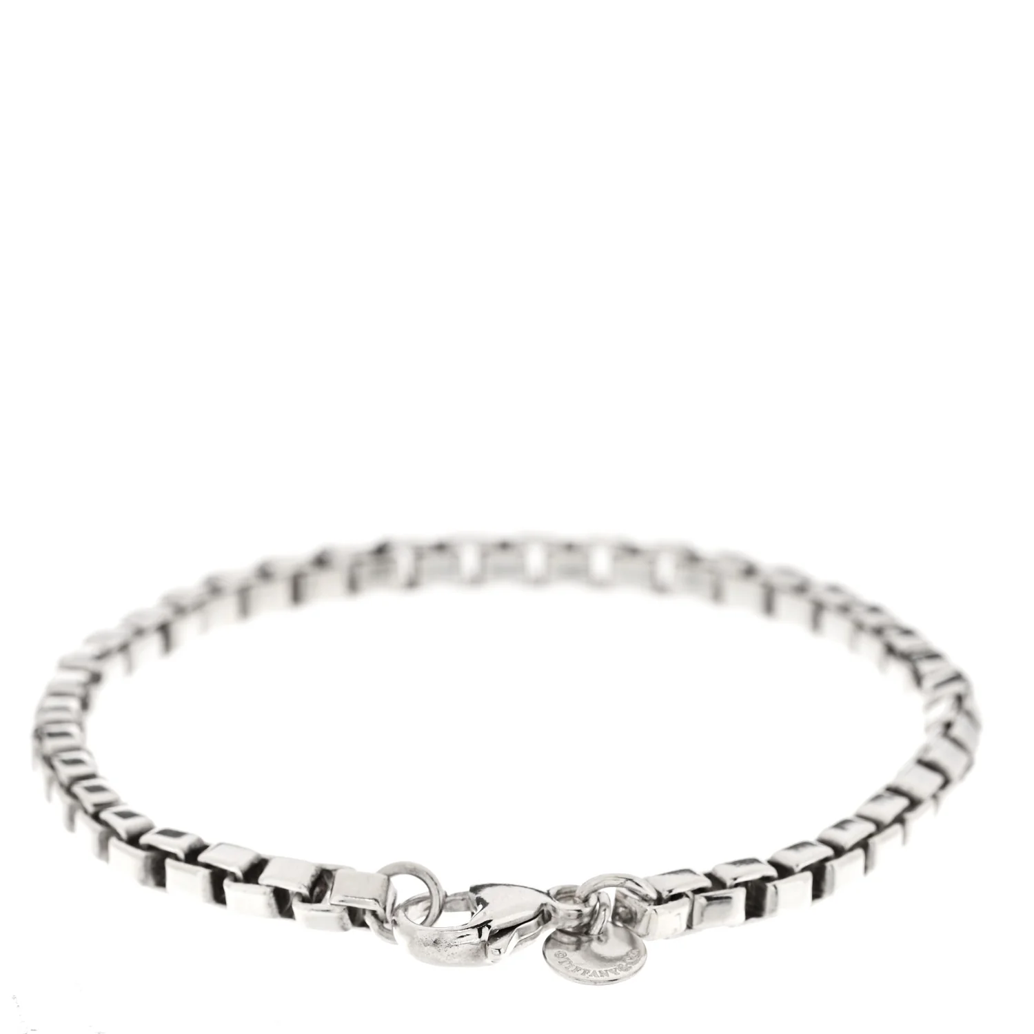 Sterling Silver 4mm Venetian Link Bracelet - Image 2