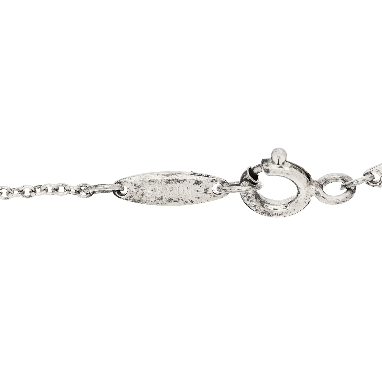 Sterling Silver Diamond .05ct Elsa Peretti Diamonds by the Yard Bracelet - Image 4