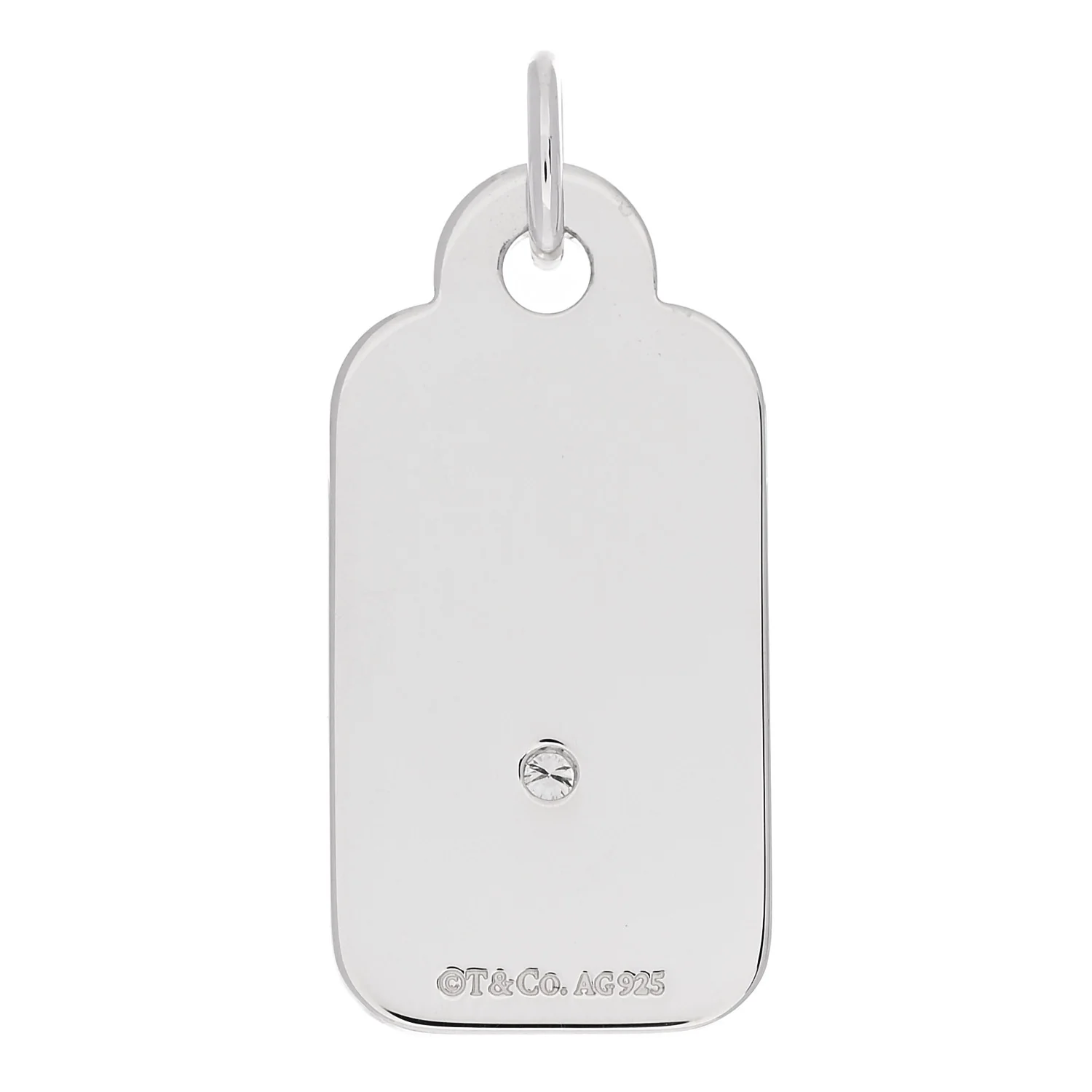 Sterling Silver Diamond Yours Truly Charm - Image 3