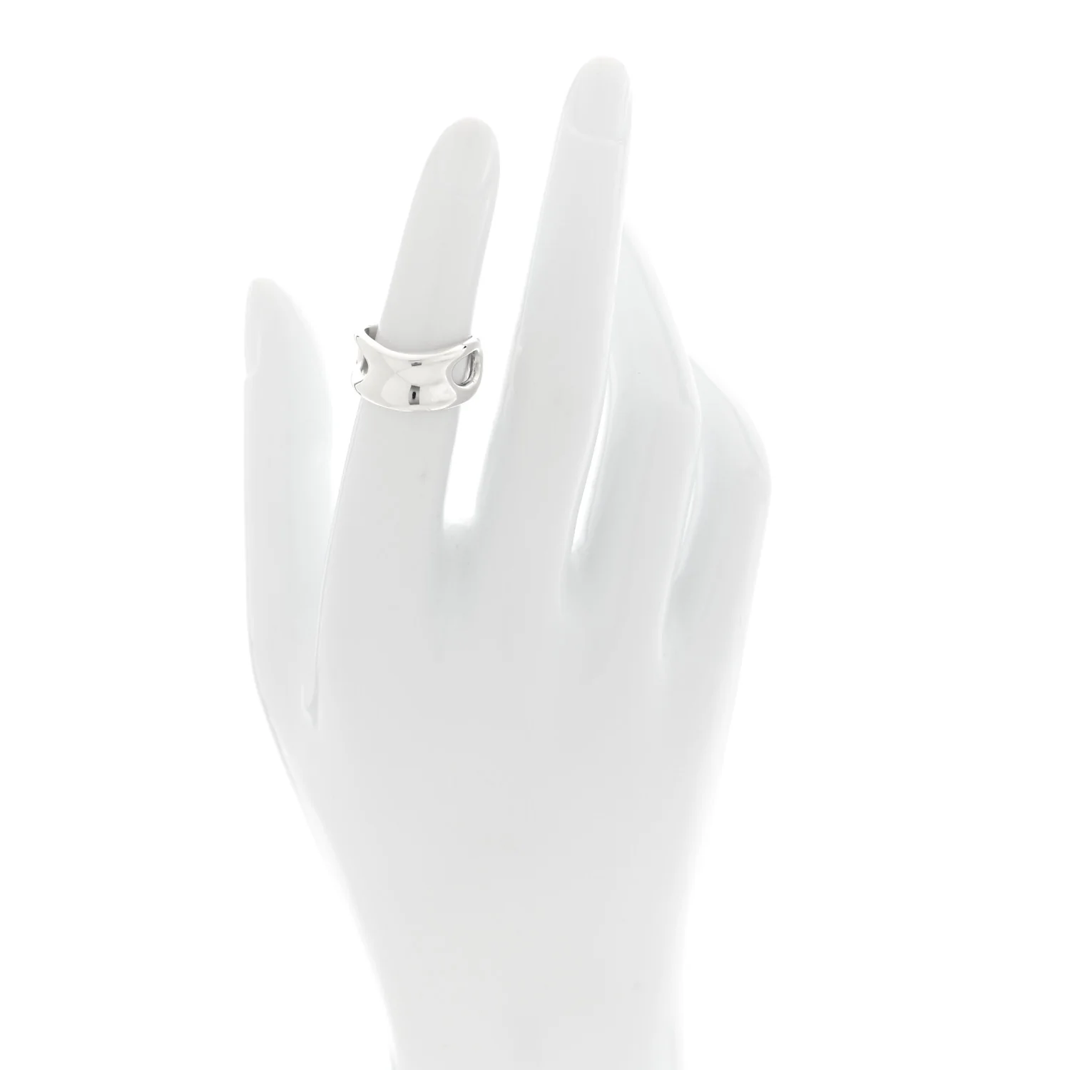 Sterling Silver Elsa Peretti Open Side Ring 49 4.75 - Image 2