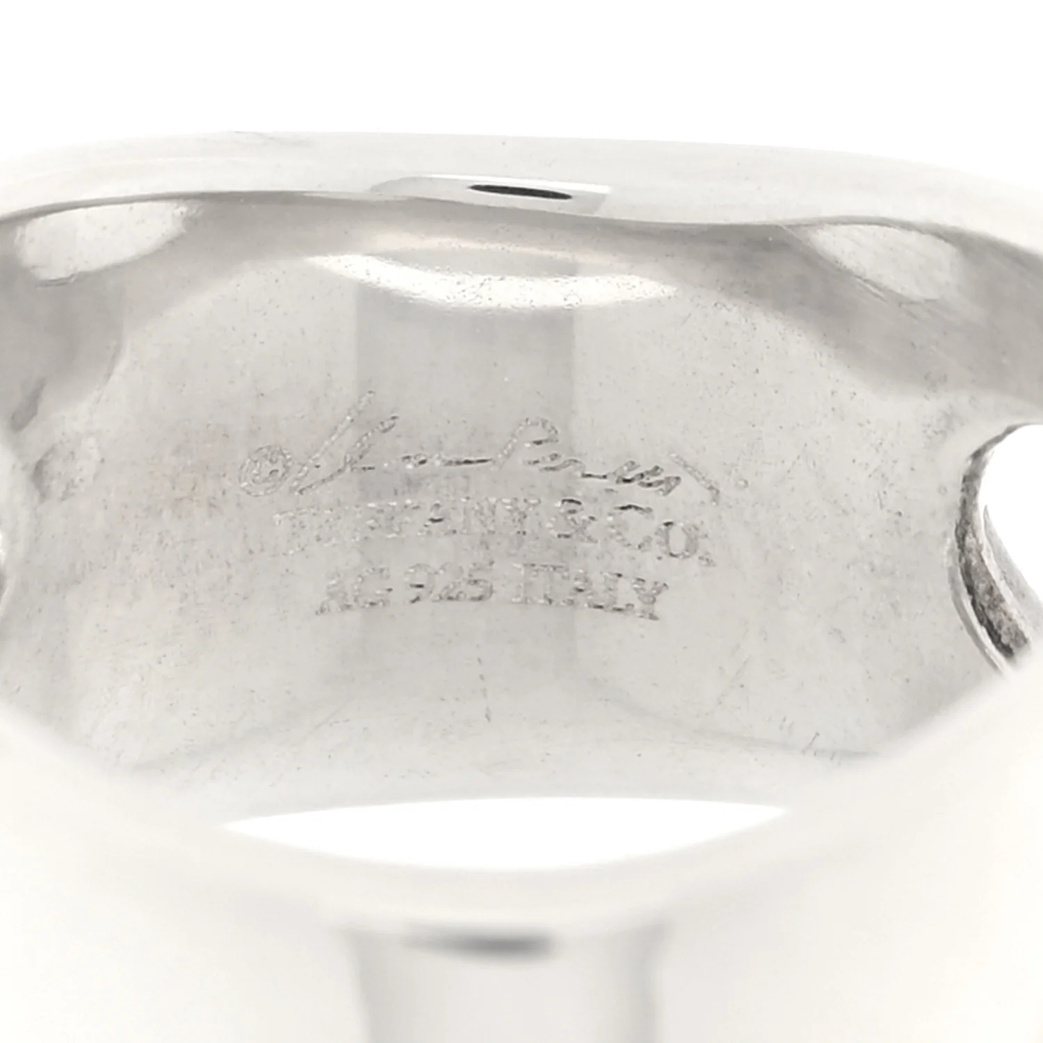 Sterling Silver Elsa Peretti Open Side Ring 49 4.75 - Image 4