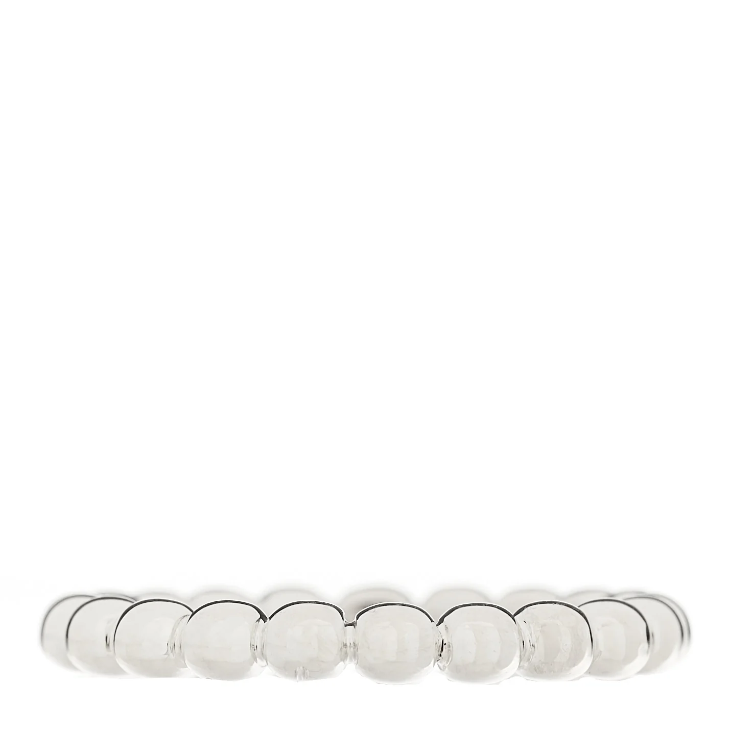 Sterling Silver HardWear Bead Ring 52 6