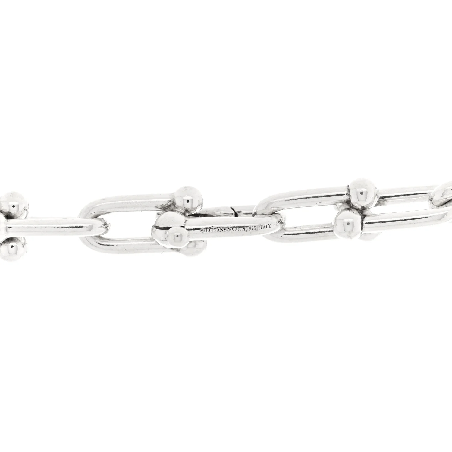Sterling Silver HardWear Graduated Link Necklace - Image 4