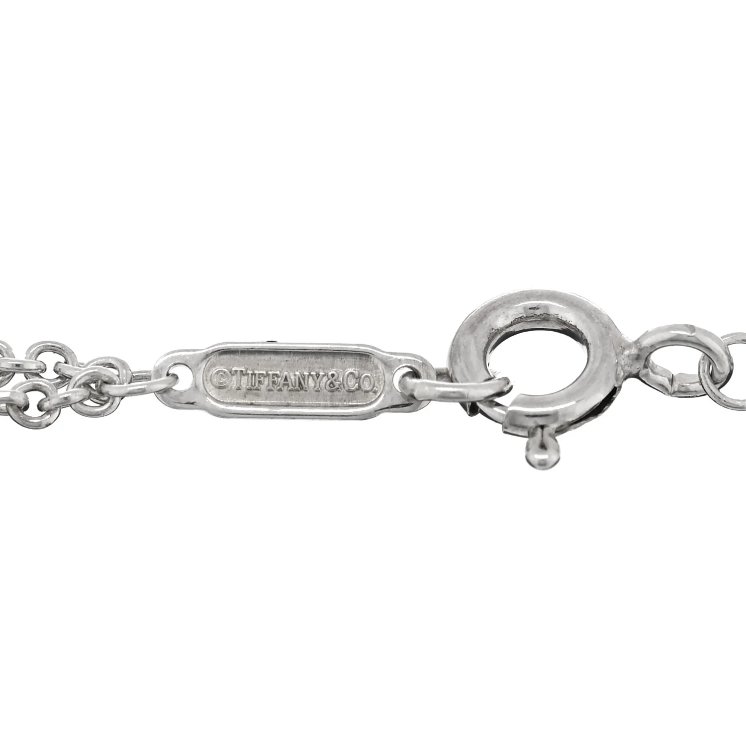 Sterling Silver Infinity Double Chain Bracelet - Image 3