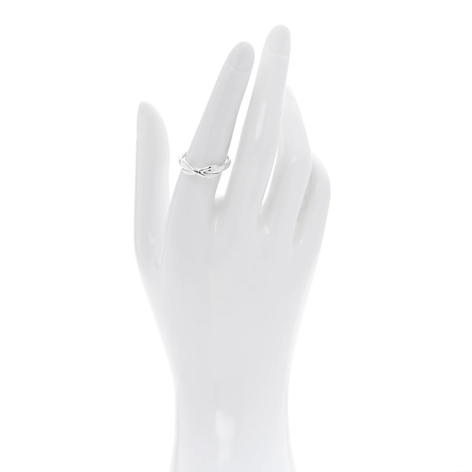 Sterling Silver Infinity Ring 54 7 - Image 2