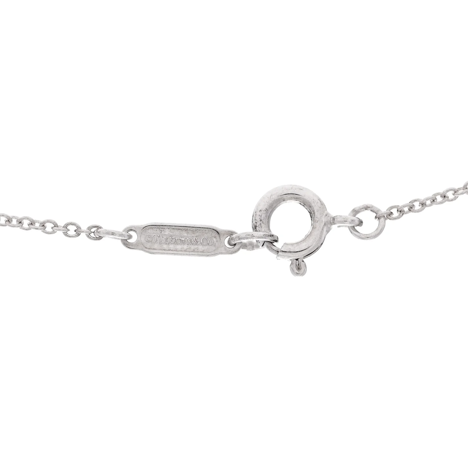 Sterling Silver Mini Heart Key Pendant Necklace - Image 4