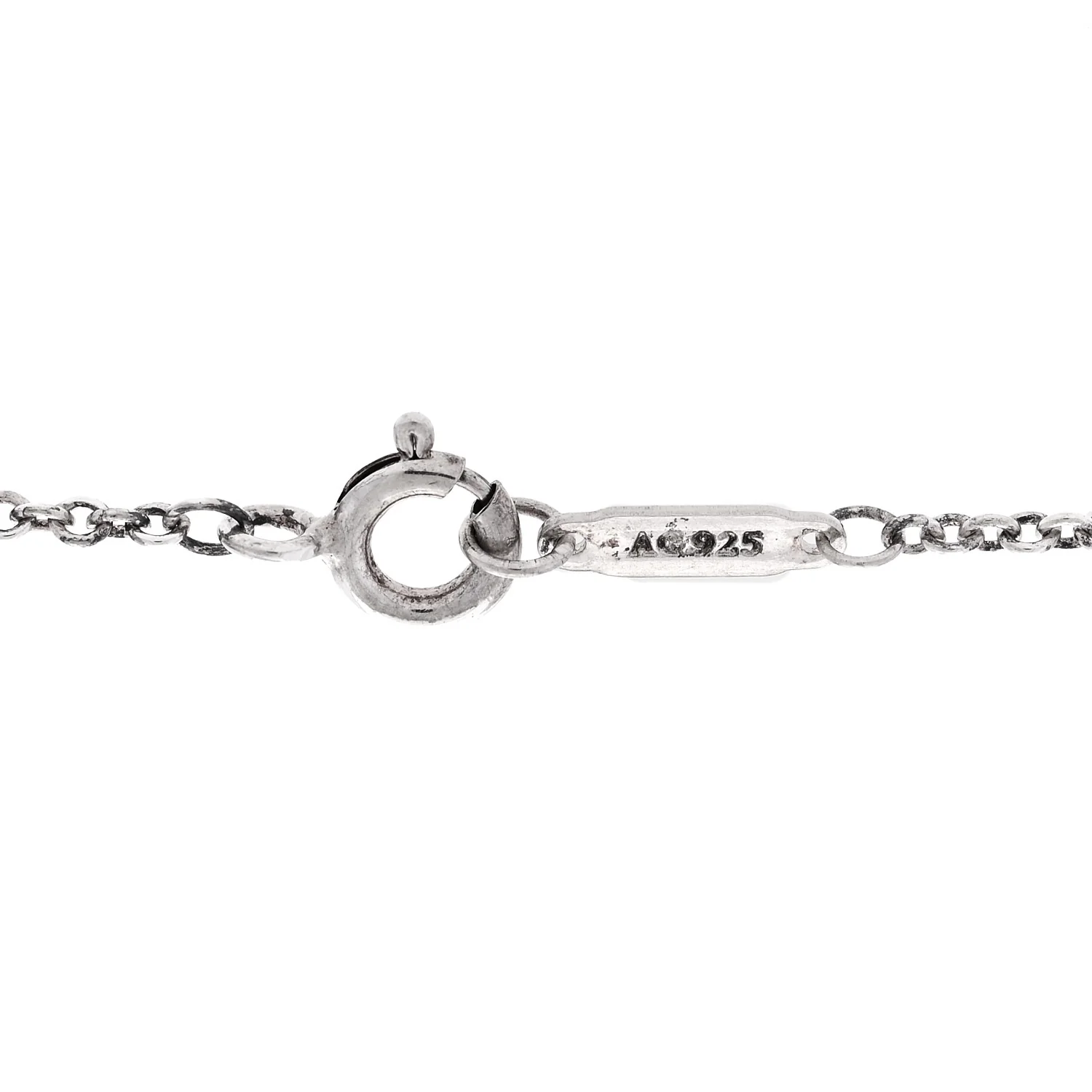 Sterling Silver Mom Heart Tag Pendant Necklace - Image 5