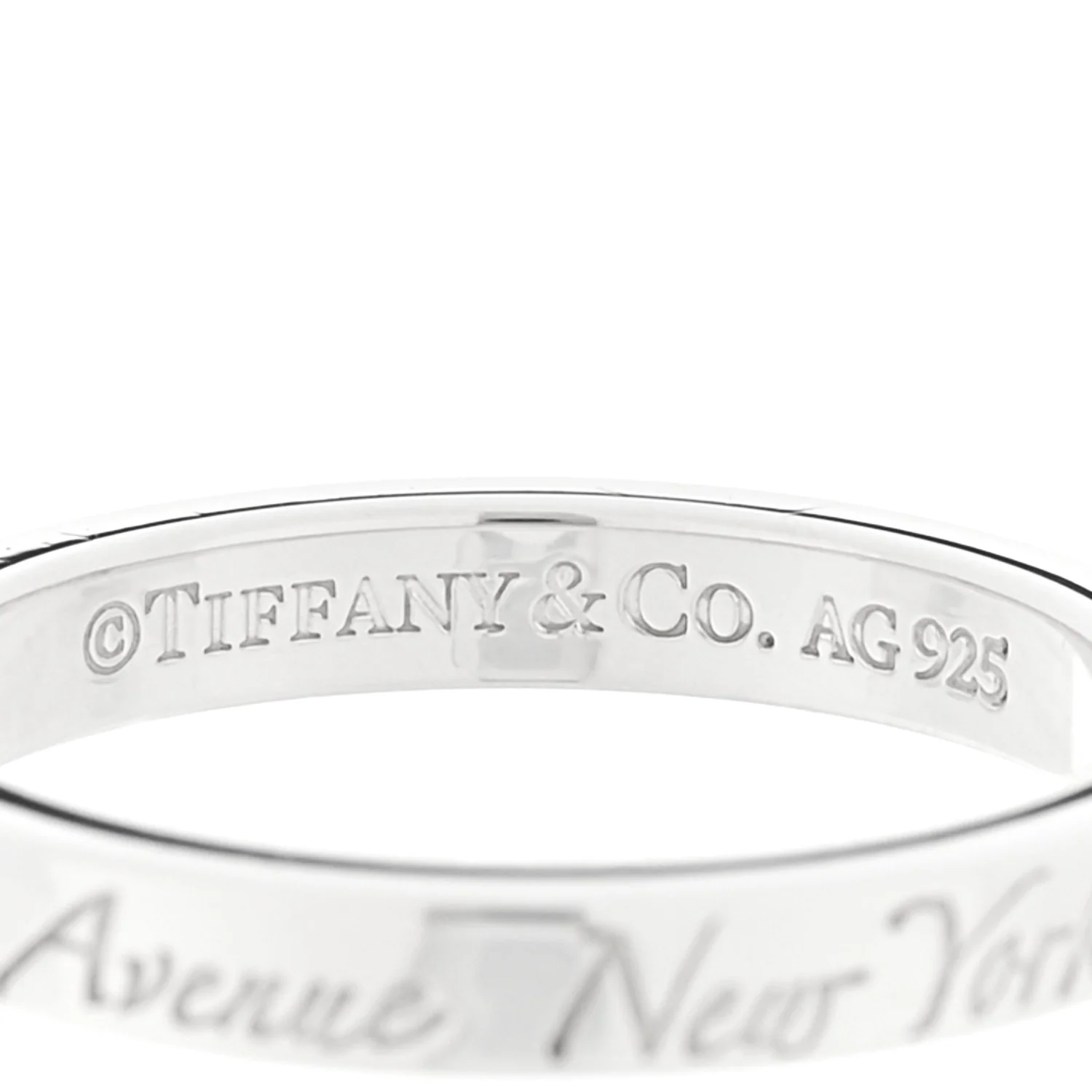 Sterling Silver Narrow Notes Ring 52 6 - Image 4