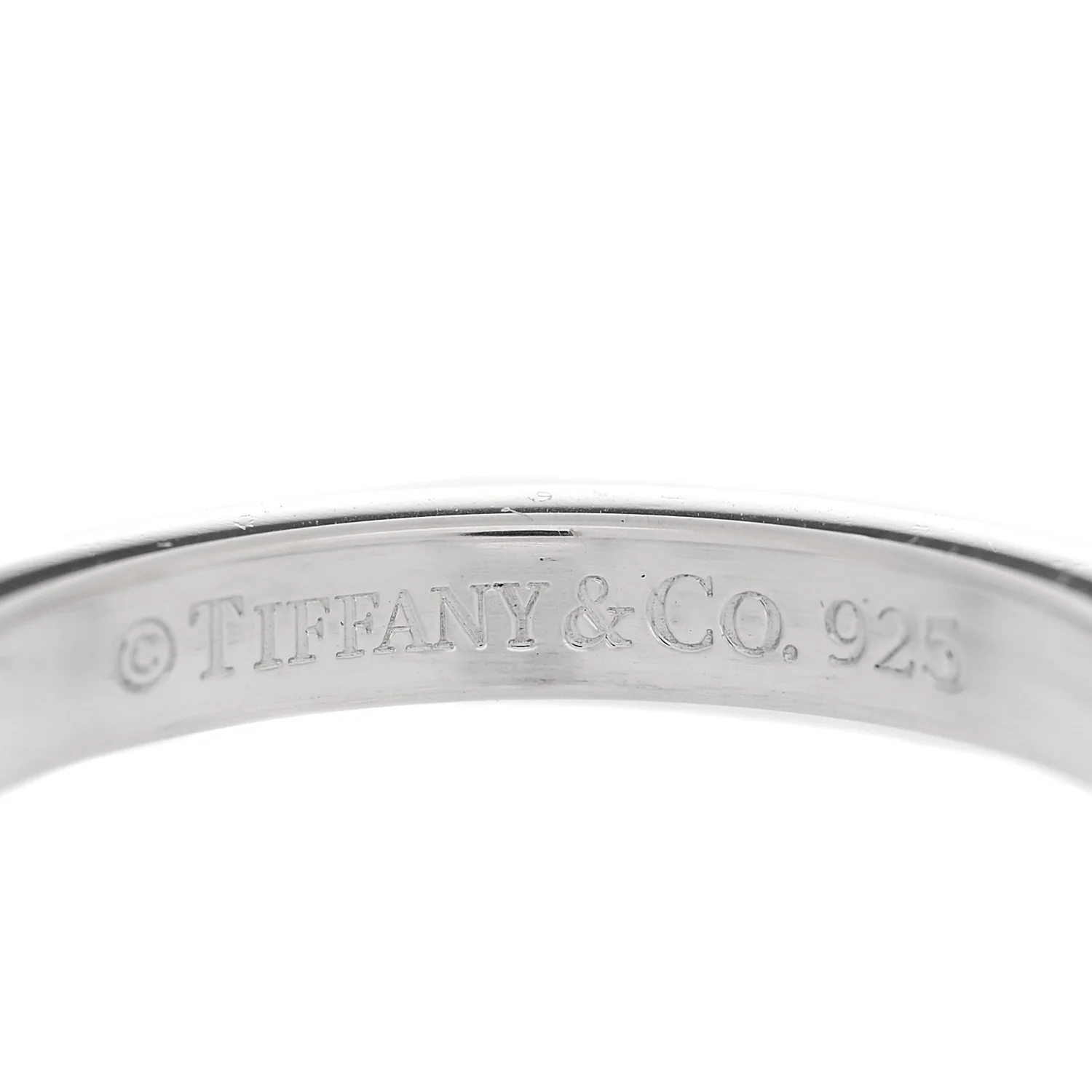Sterling Silver Narrow Notes Ring 54 7 - Image 4