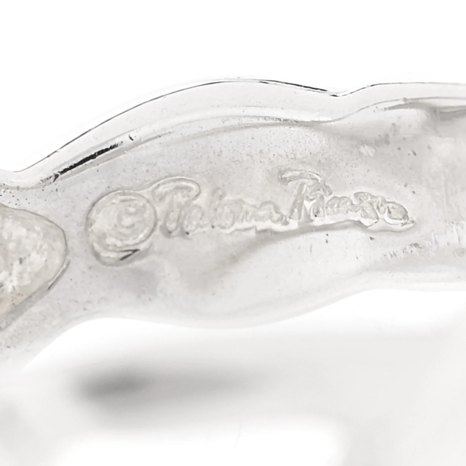 Sterling Silver Paloma Picasso Double Loving Heart Ring 52 6 - Image 5