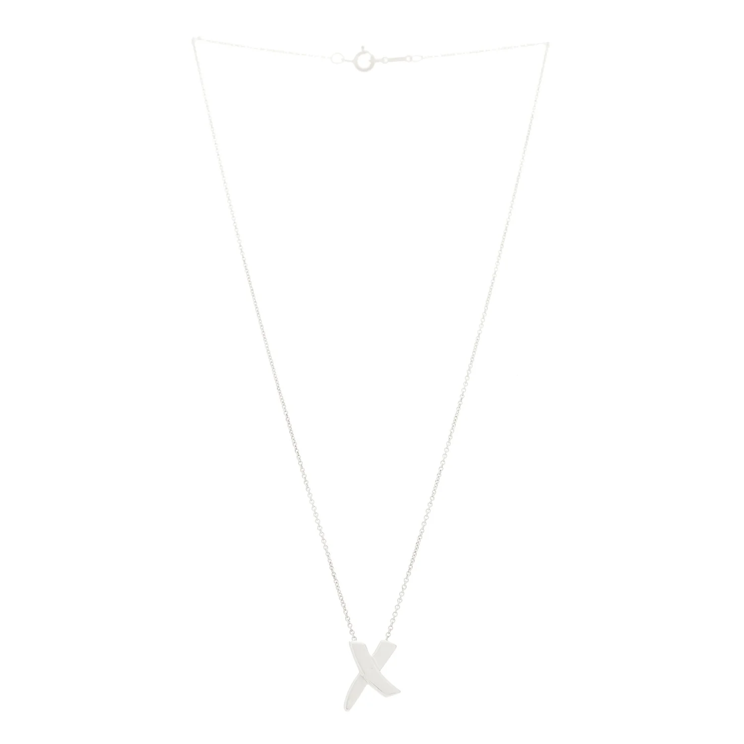 Sterling Silver Paloma Picasso Graffiti X Pendant Necklace - Image 3