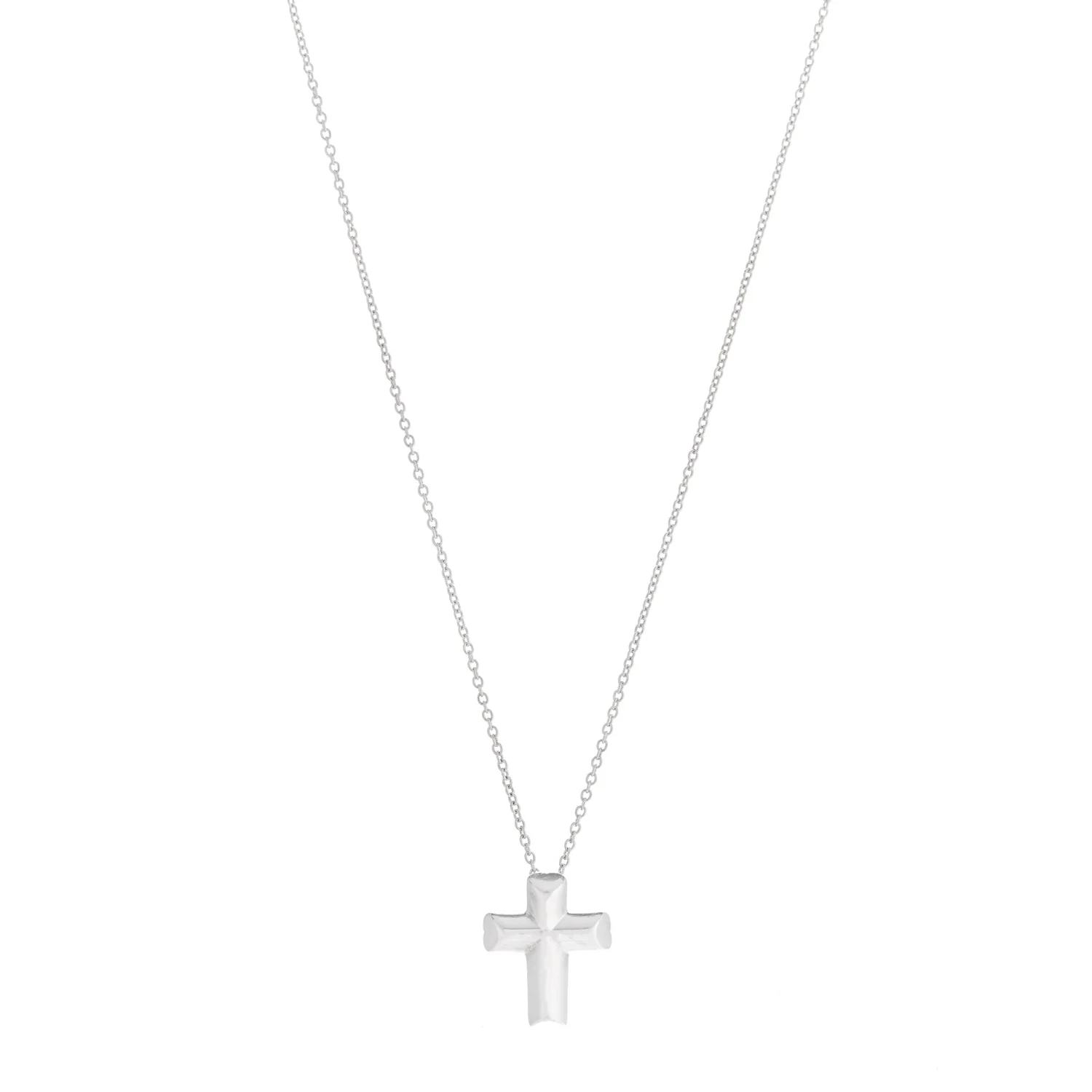 Sterling Silver Paloma Picasso Tenderness Cross Pendant Necklace
