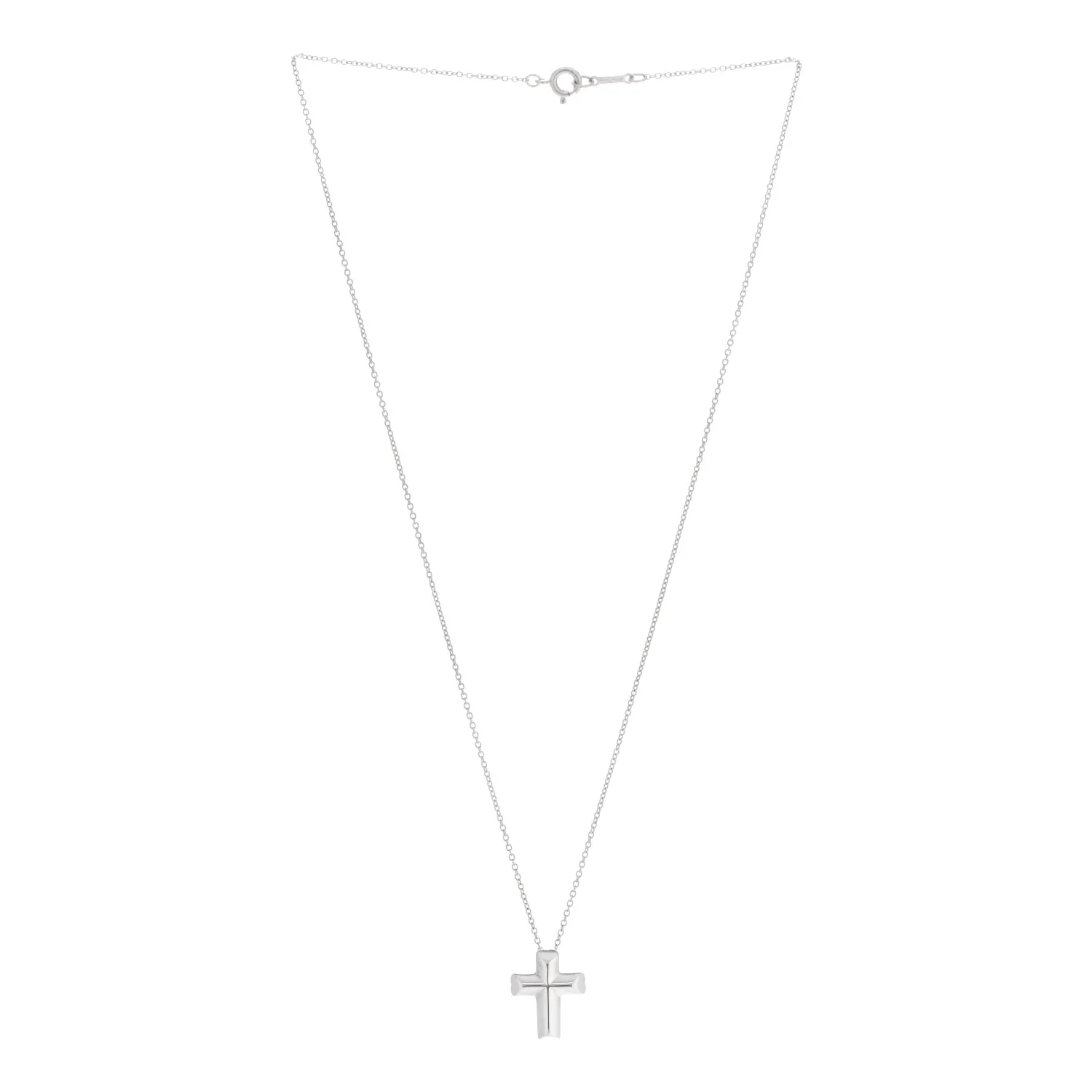 Sterling Silver Paloma Picasso Tenderness Cross Pendant Necklace - Image 3