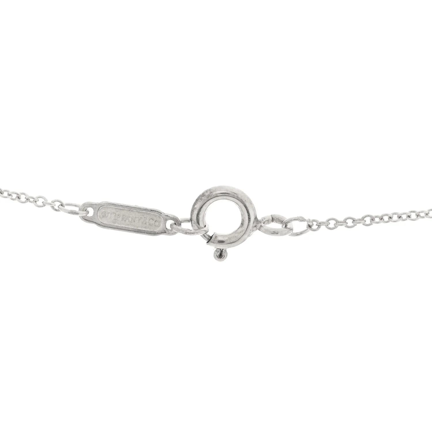 Sterling Silver Small Return To Tiffany Heart Pendant Necklace - Image 4