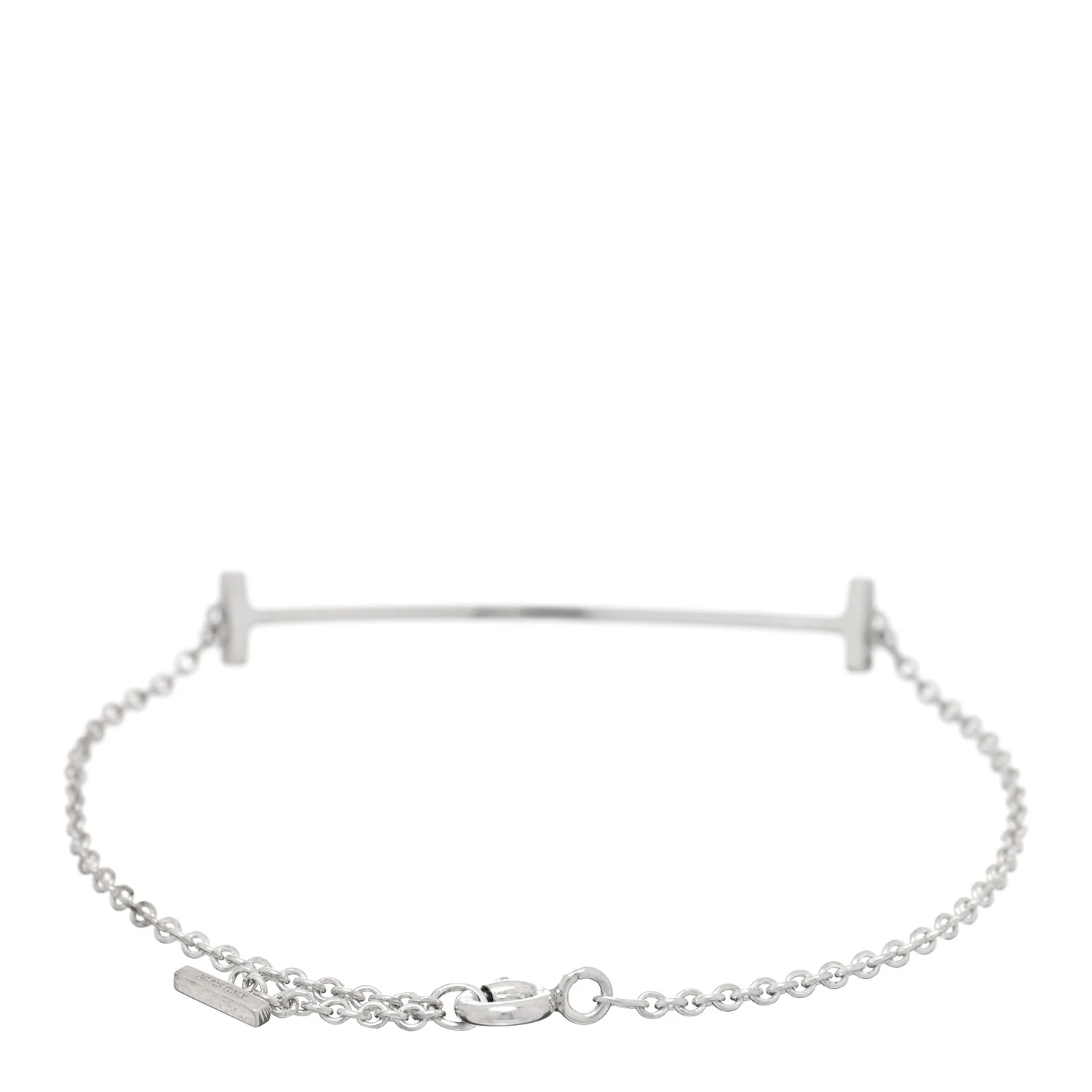 Sterling Silver T Smile Bracelet - Image 2