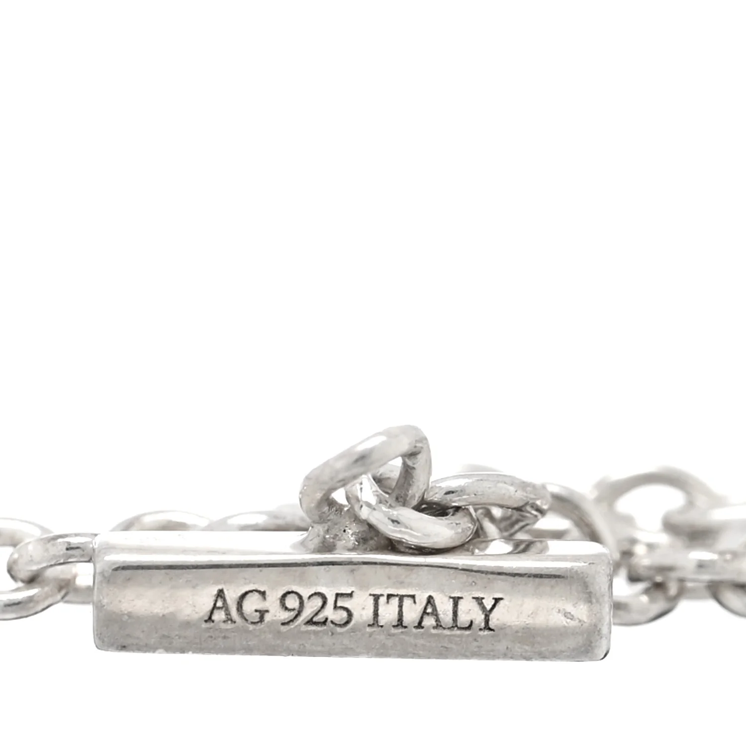 Sterling Silver T Smile Bracelet - Image 3