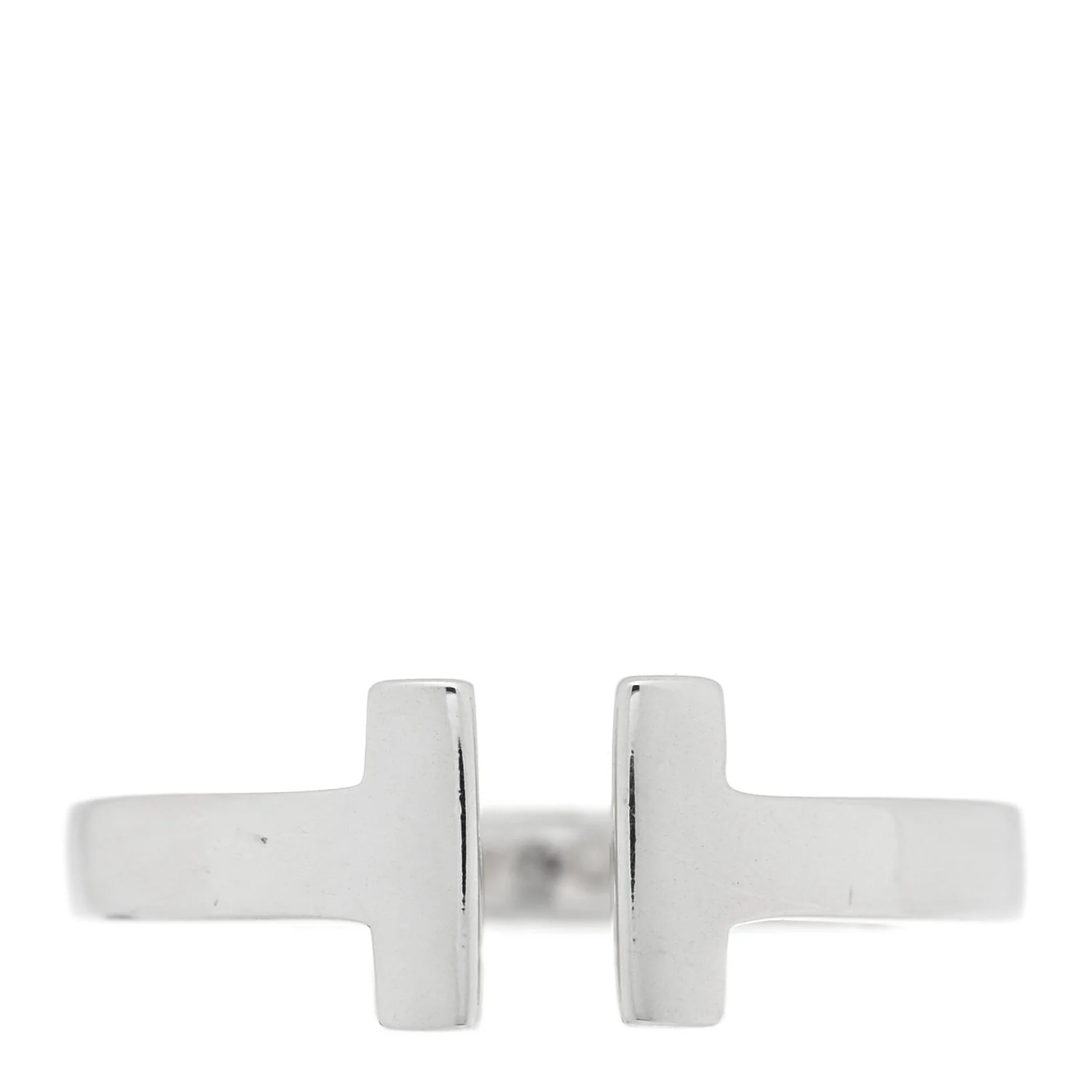 Sterling Silver T Square Ring 54 7