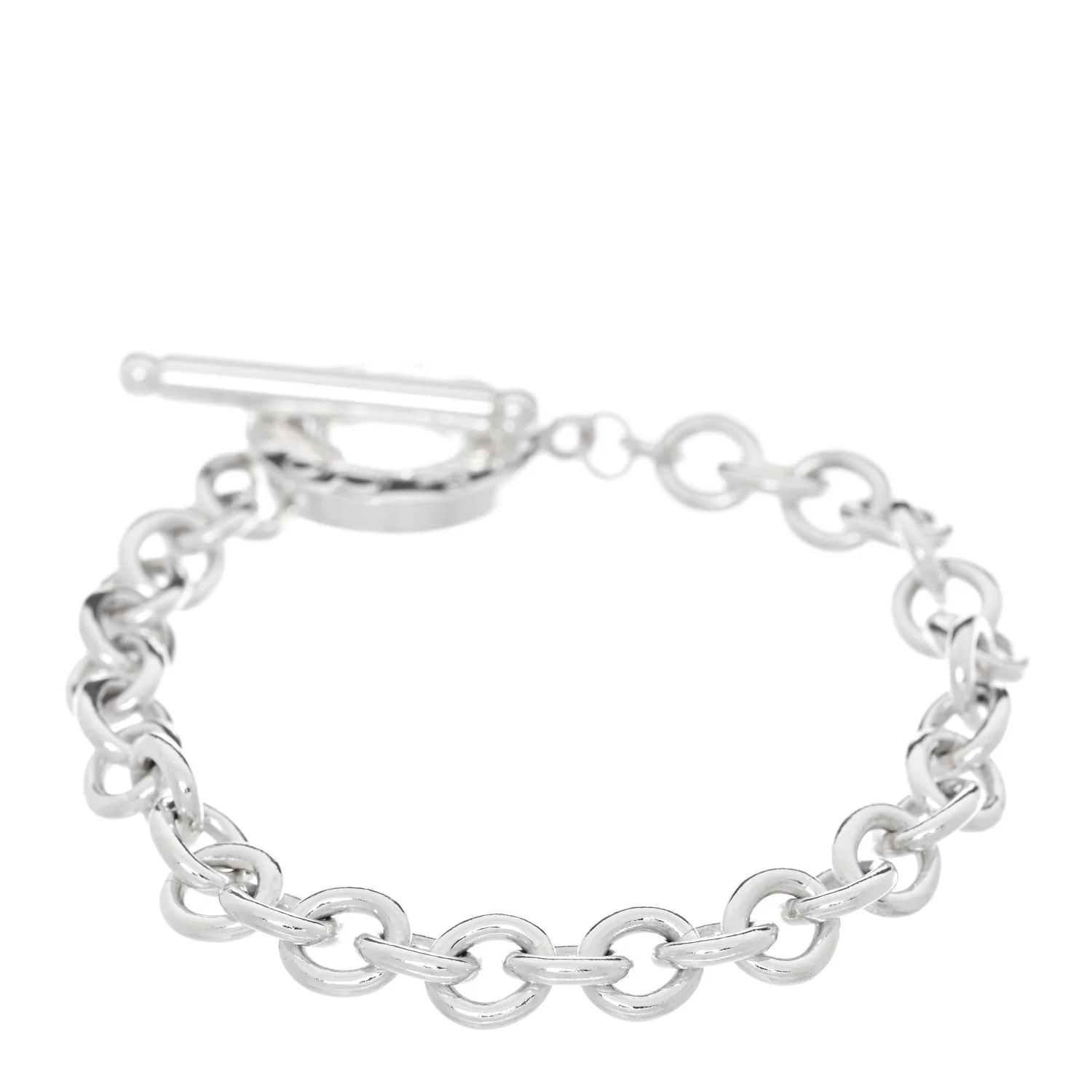Sterling Silver Toggle Bracelet - Image 2