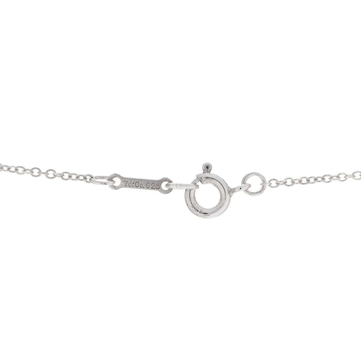 Sterling Silver Twist Heart Pendant Necklace - Image 4