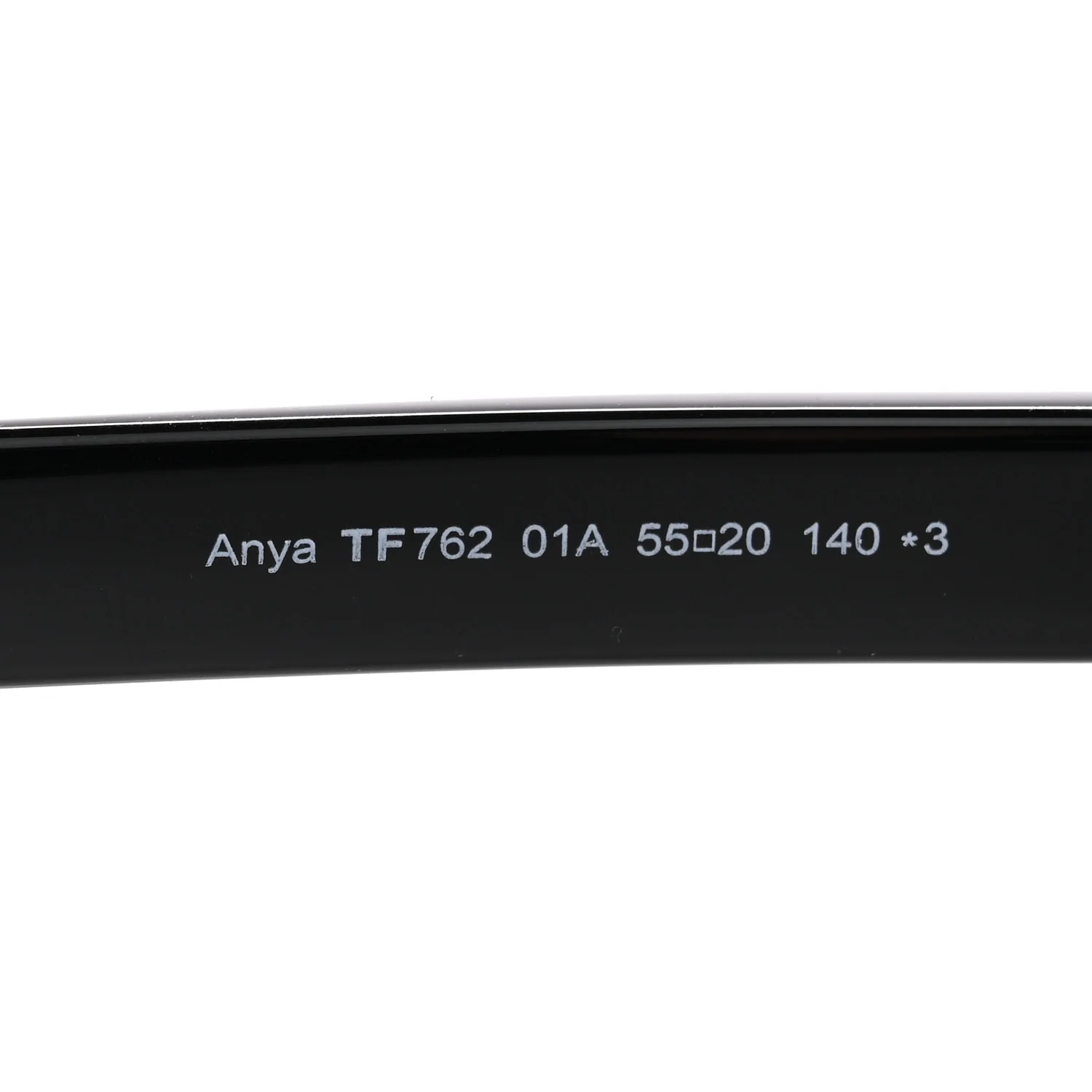 Acetate Anya Cat Eye Sunglasses TF762 Black - Image 5