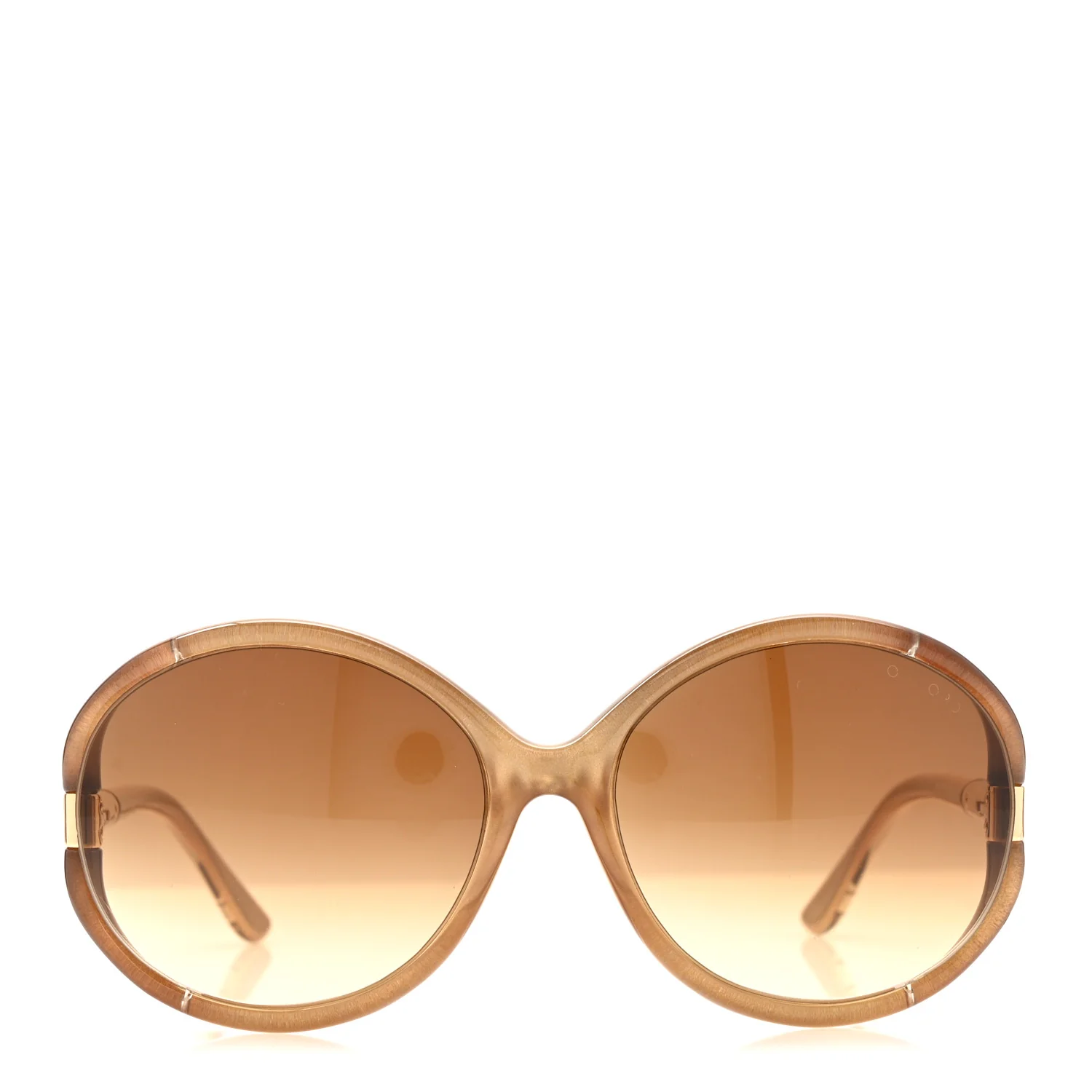 Acetate Sandrine Sunglasses TF124 Brown - Image 2