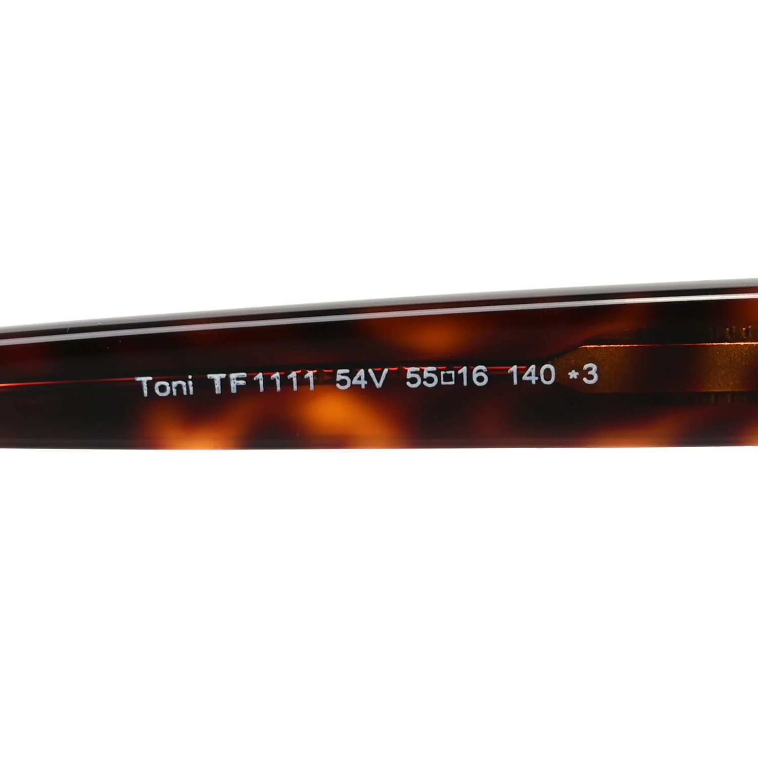 Acetate Toni Sunglasses TF1111 Red Havana - Image 6
